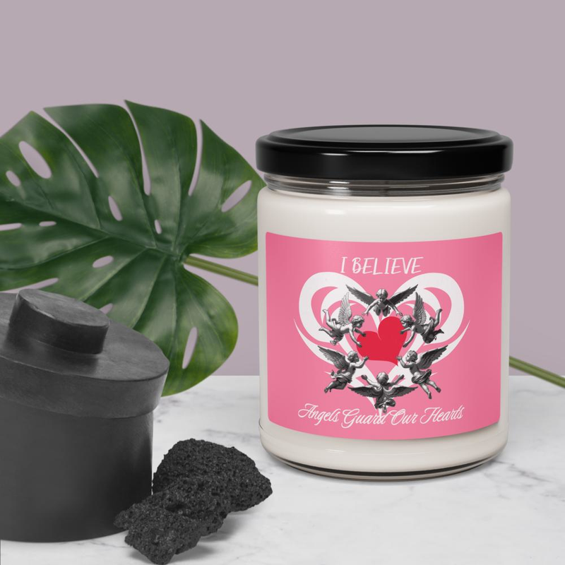 I Believe Angels Candle