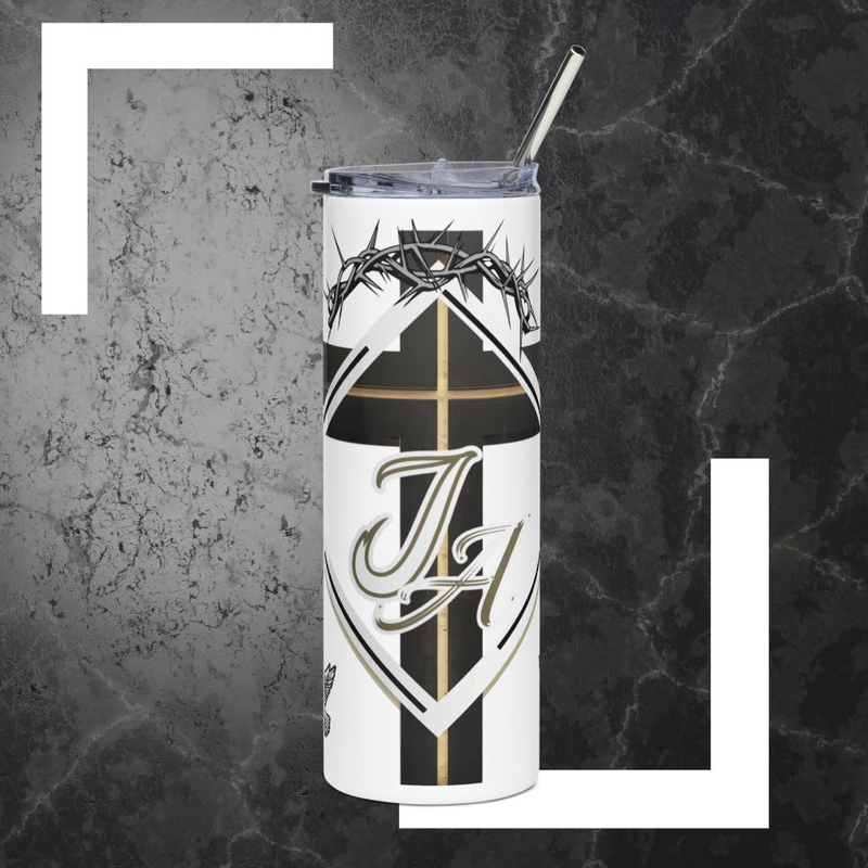 Christian Cross Insulated Tumbler