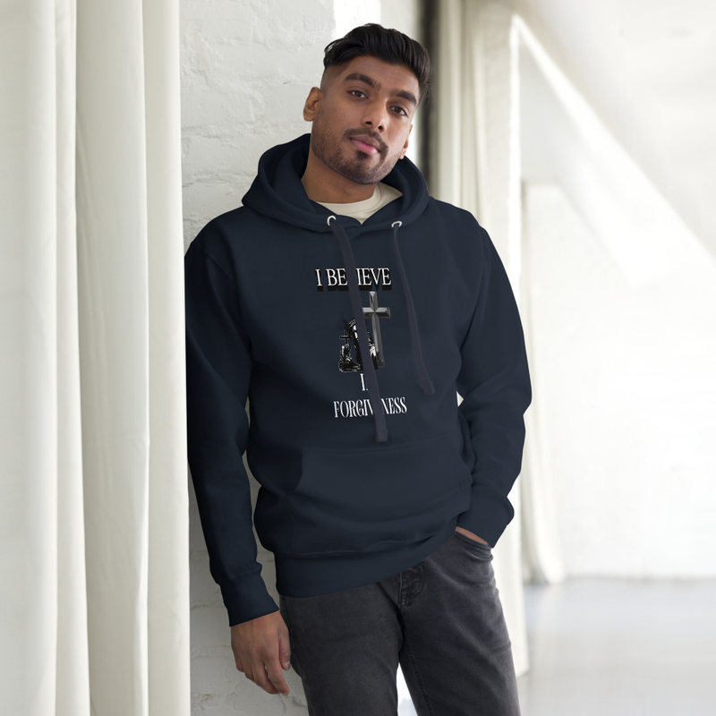 Black Religious Graphic Hoodie