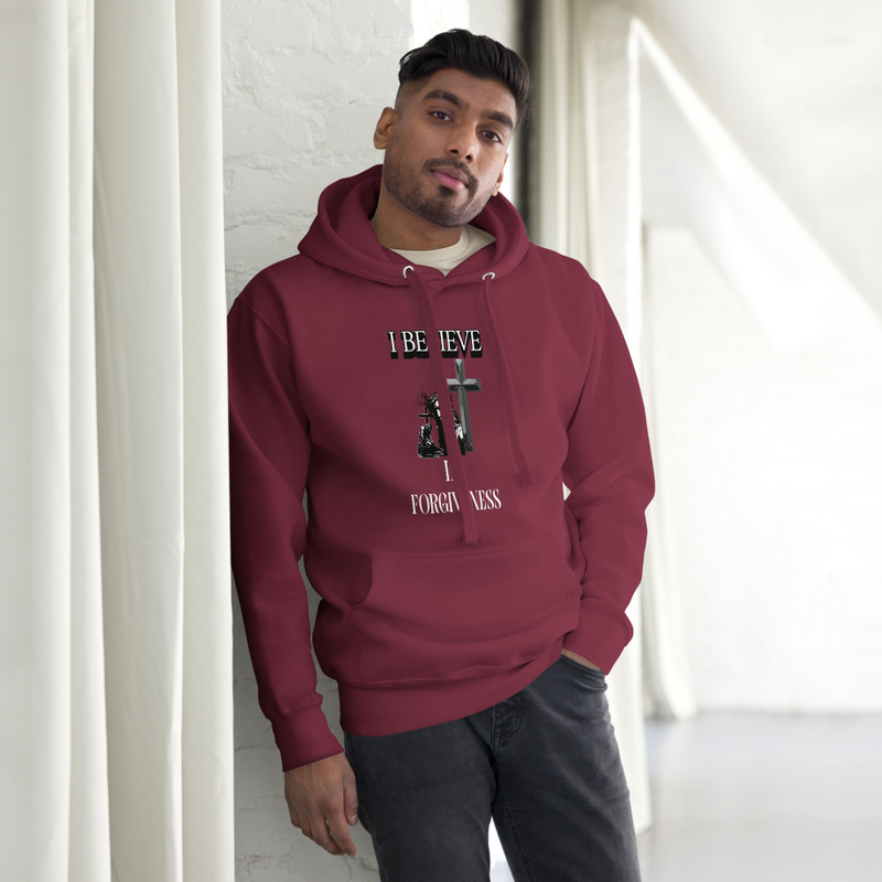 Black Religious Graphic Hoodie