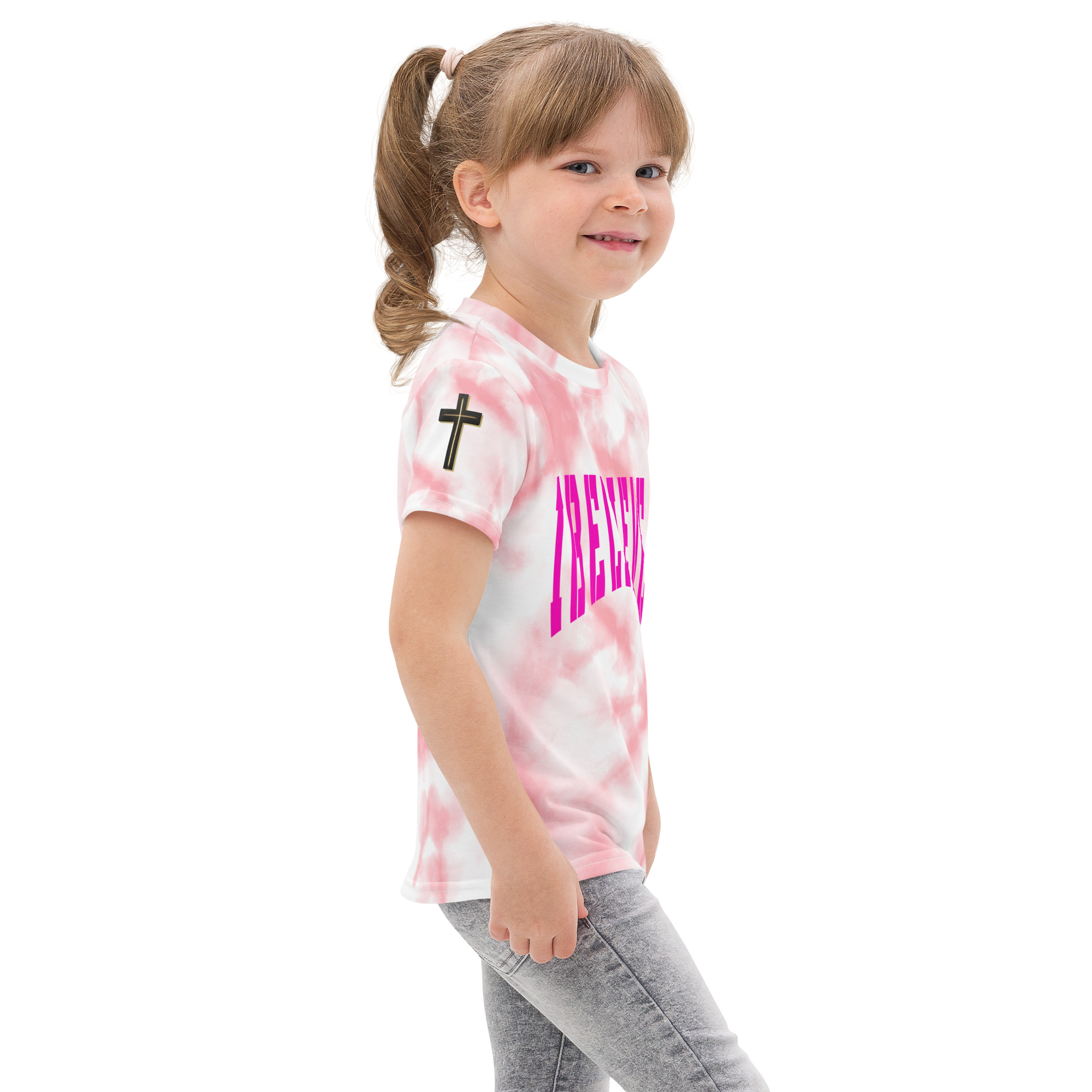 I Believe' Tie-Dye T-Shirt