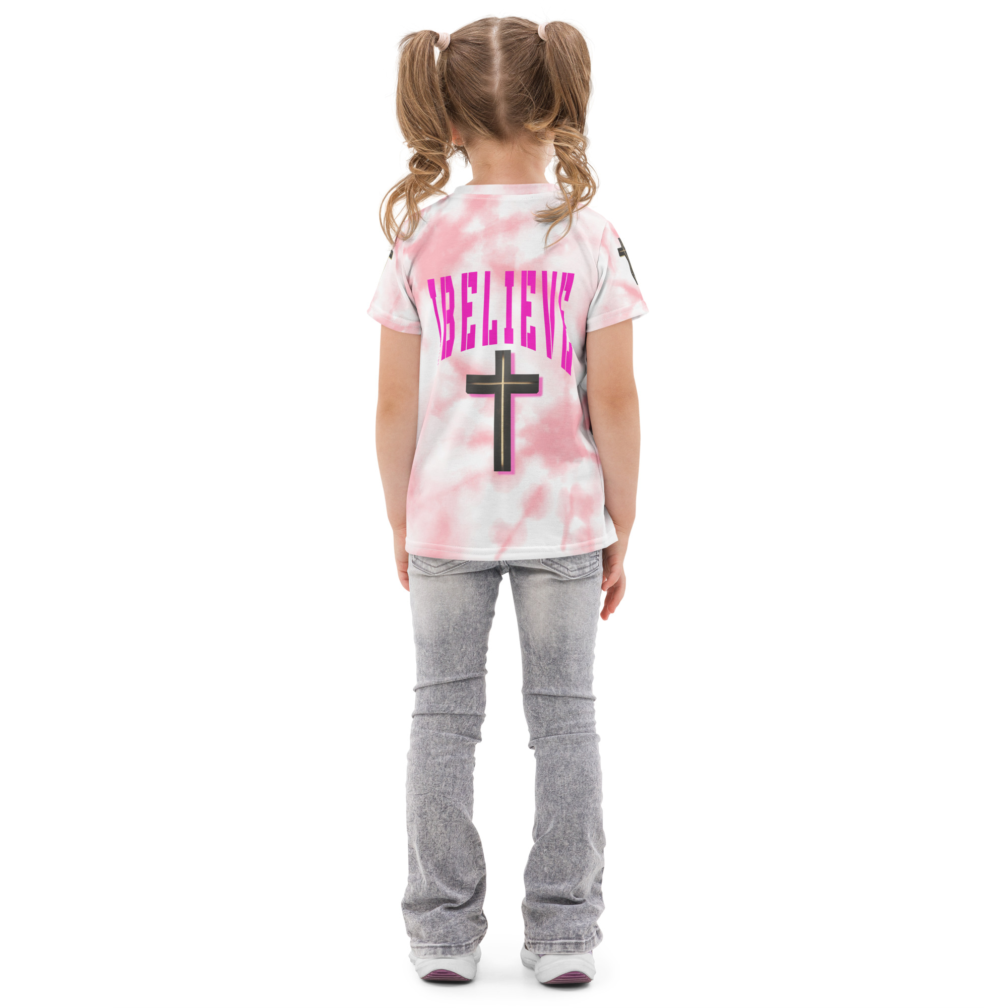I Believe' Tie-Dye T-Shirt