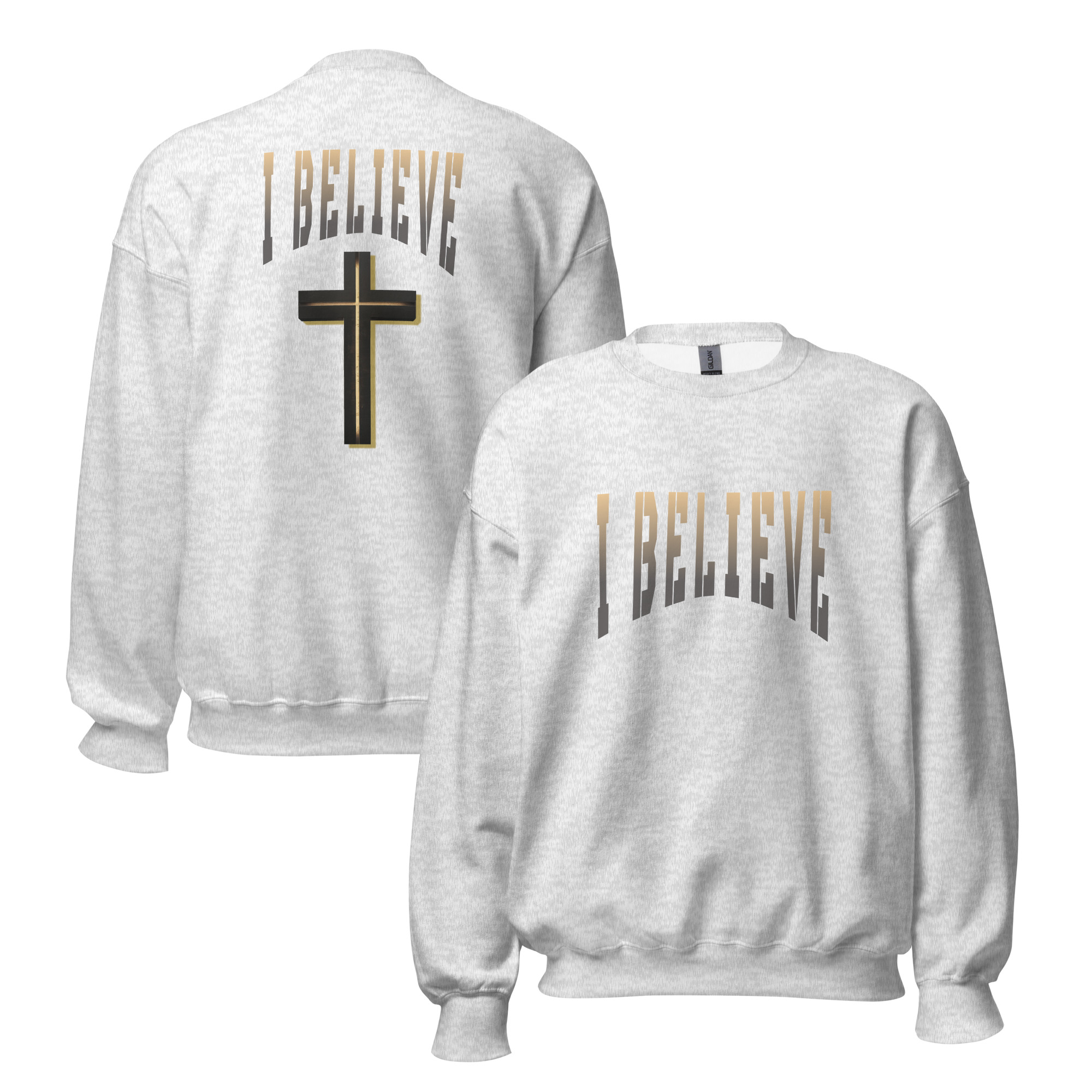 I BELIEVE Graphic Sweatshirt