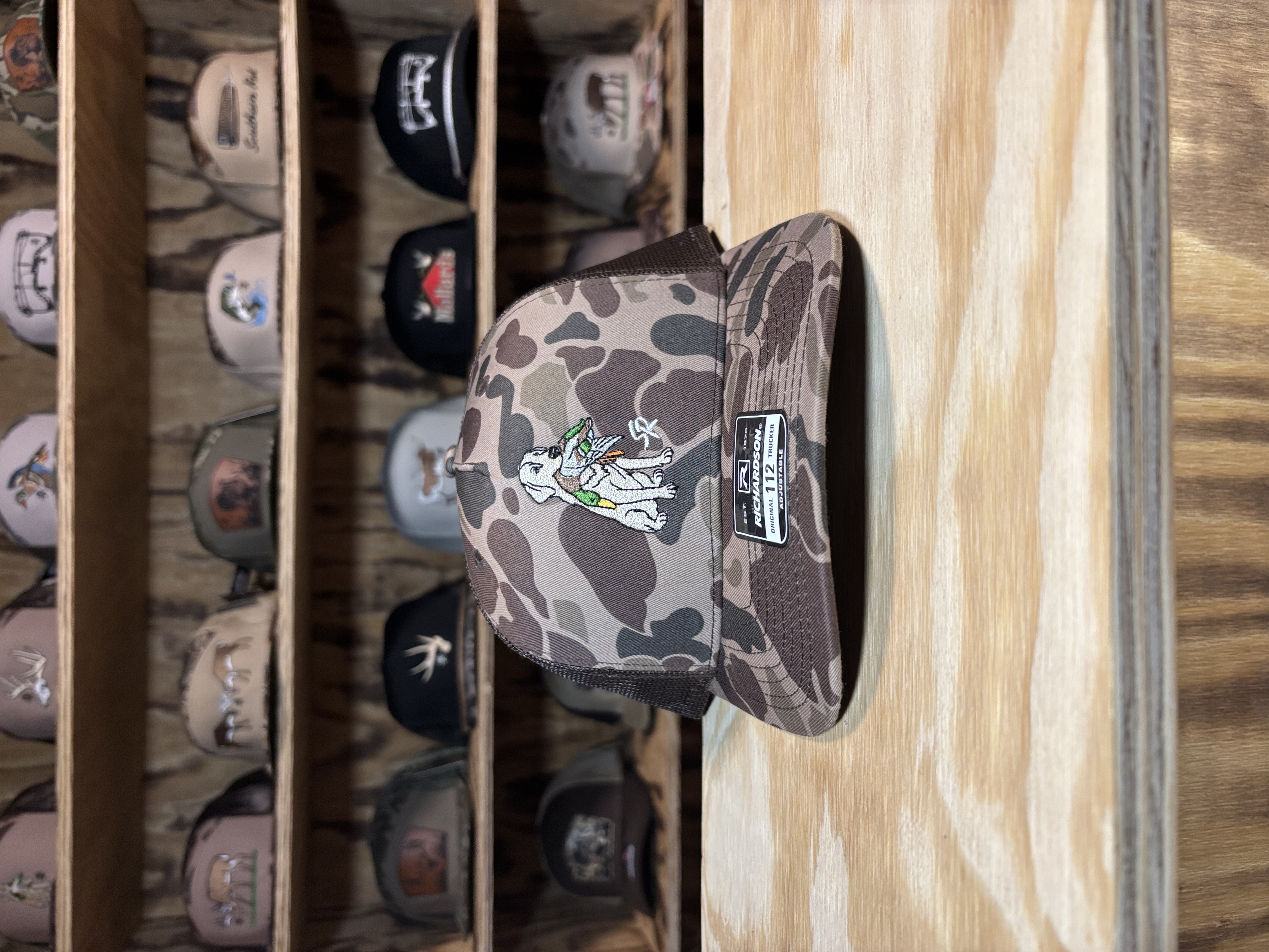 Lab With Mallard Hat