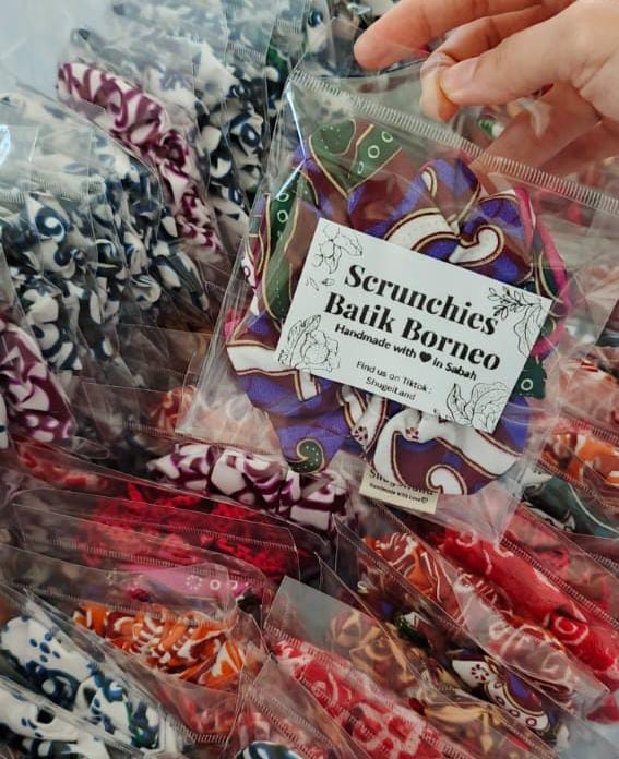 Deposit for Wholesale Batik Borneo Hair Scrunchies Deal