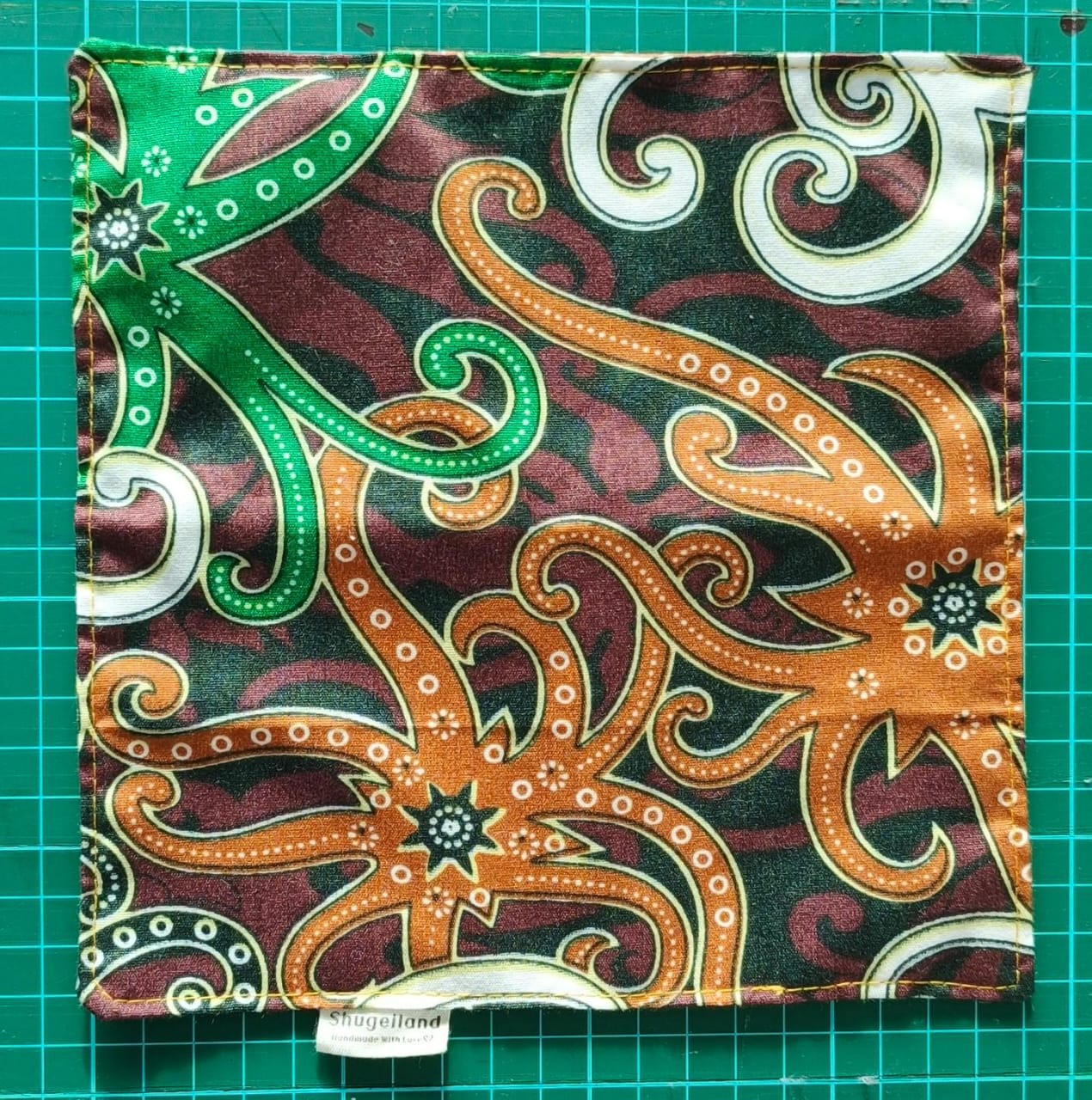 Handmade Batik Borneo Handkerchiefs