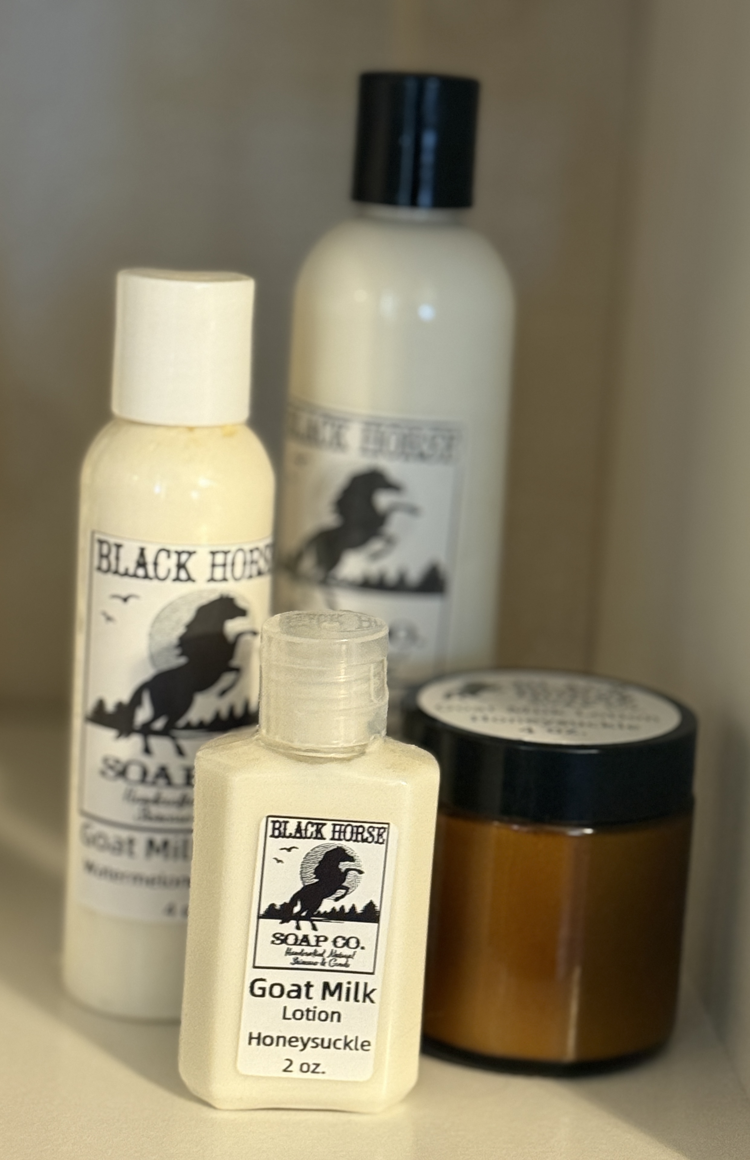 Black Horse Goat Milk Lotion
