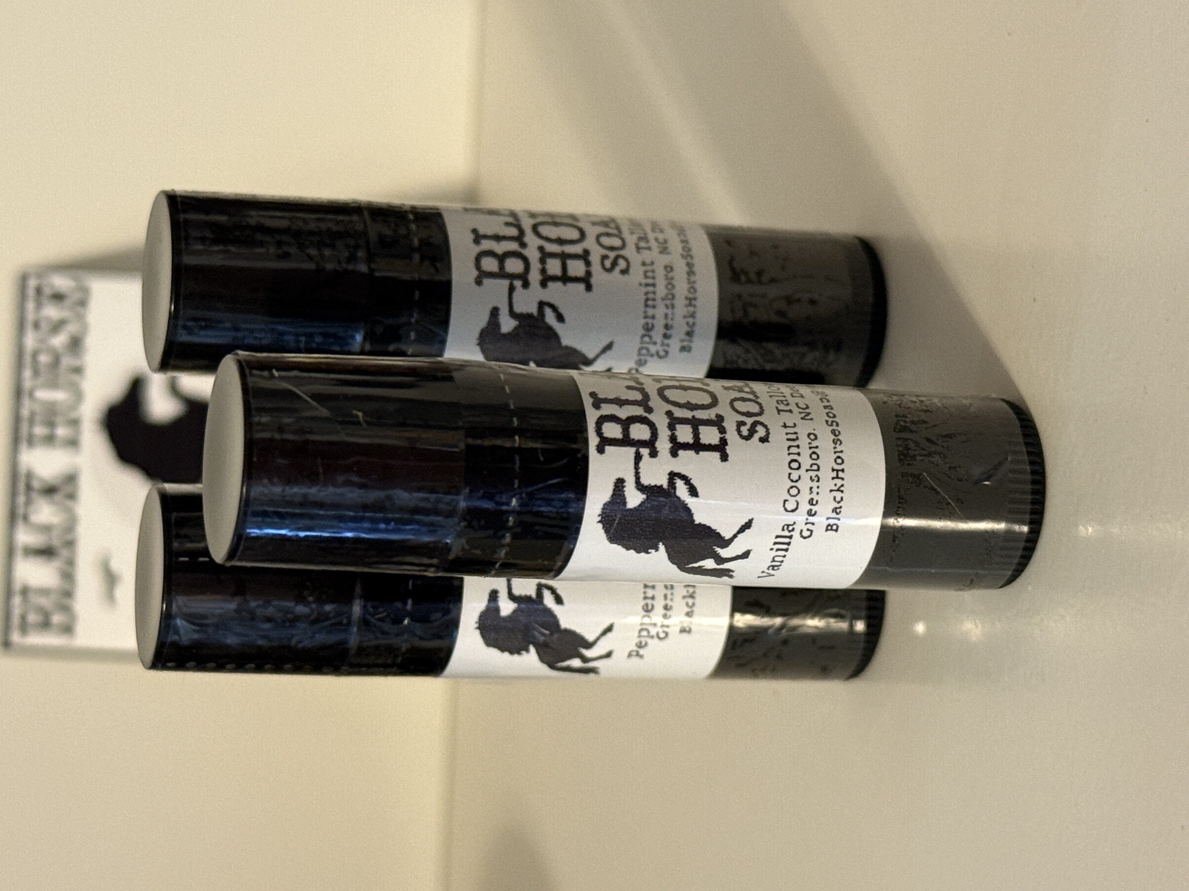 Black Horse Natural Tallow Lip Balm