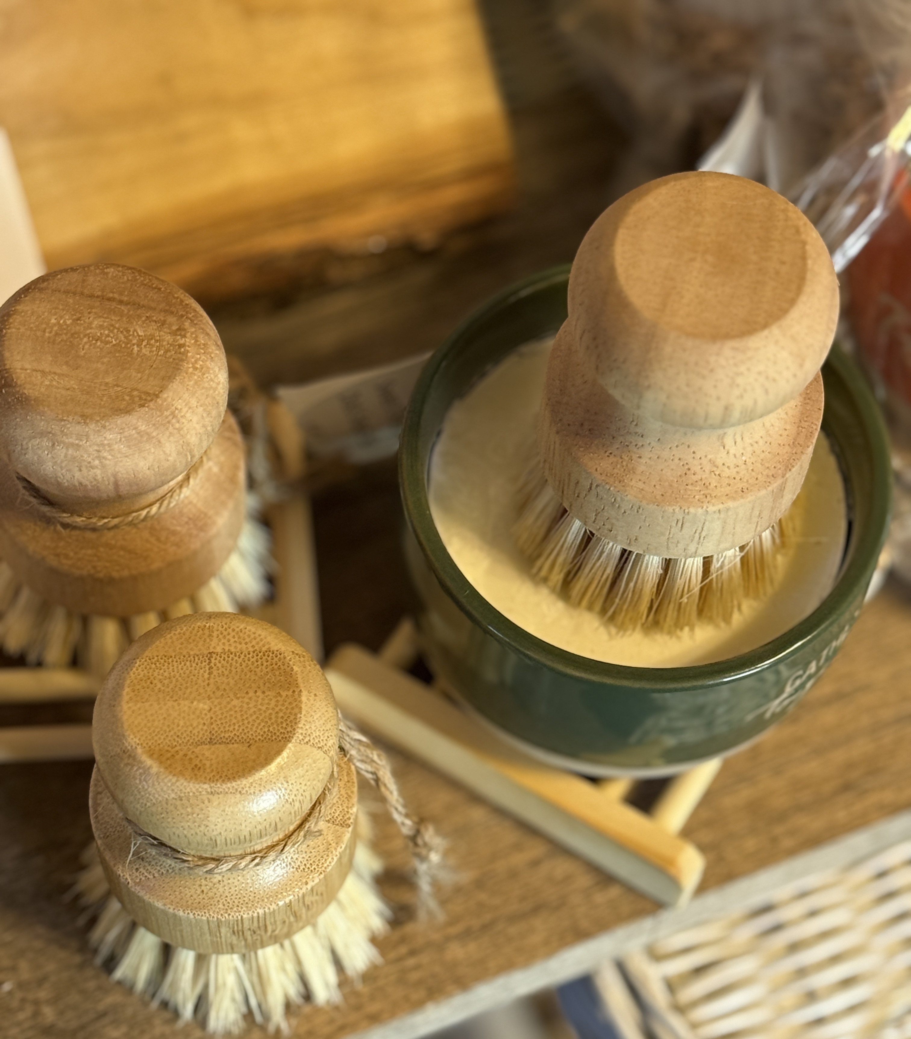 Natural Handcrafted Solid Dish Soap Set