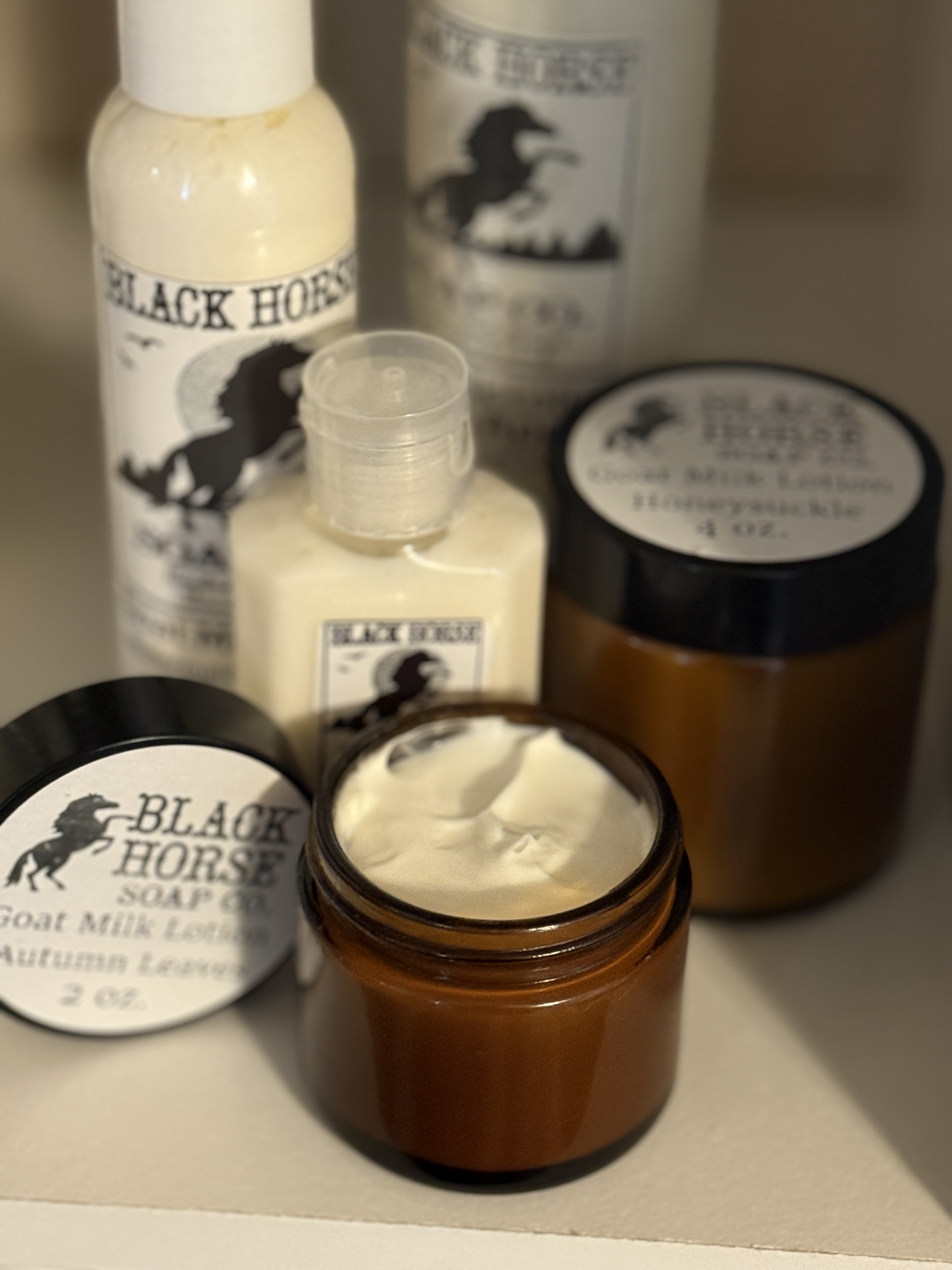 Black Horse Goat Milk Lotion