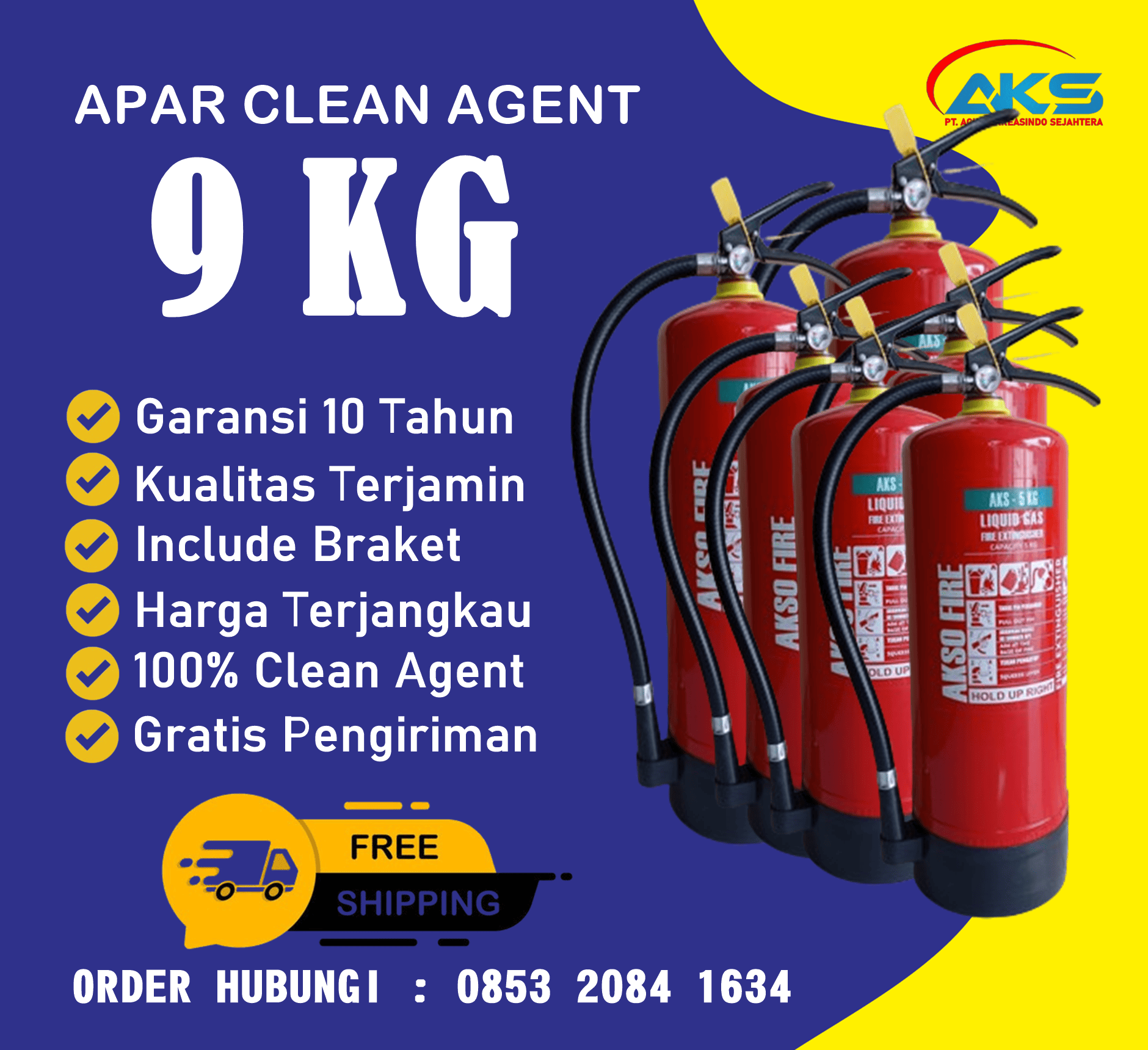 APAR Clean Agent 9 KG