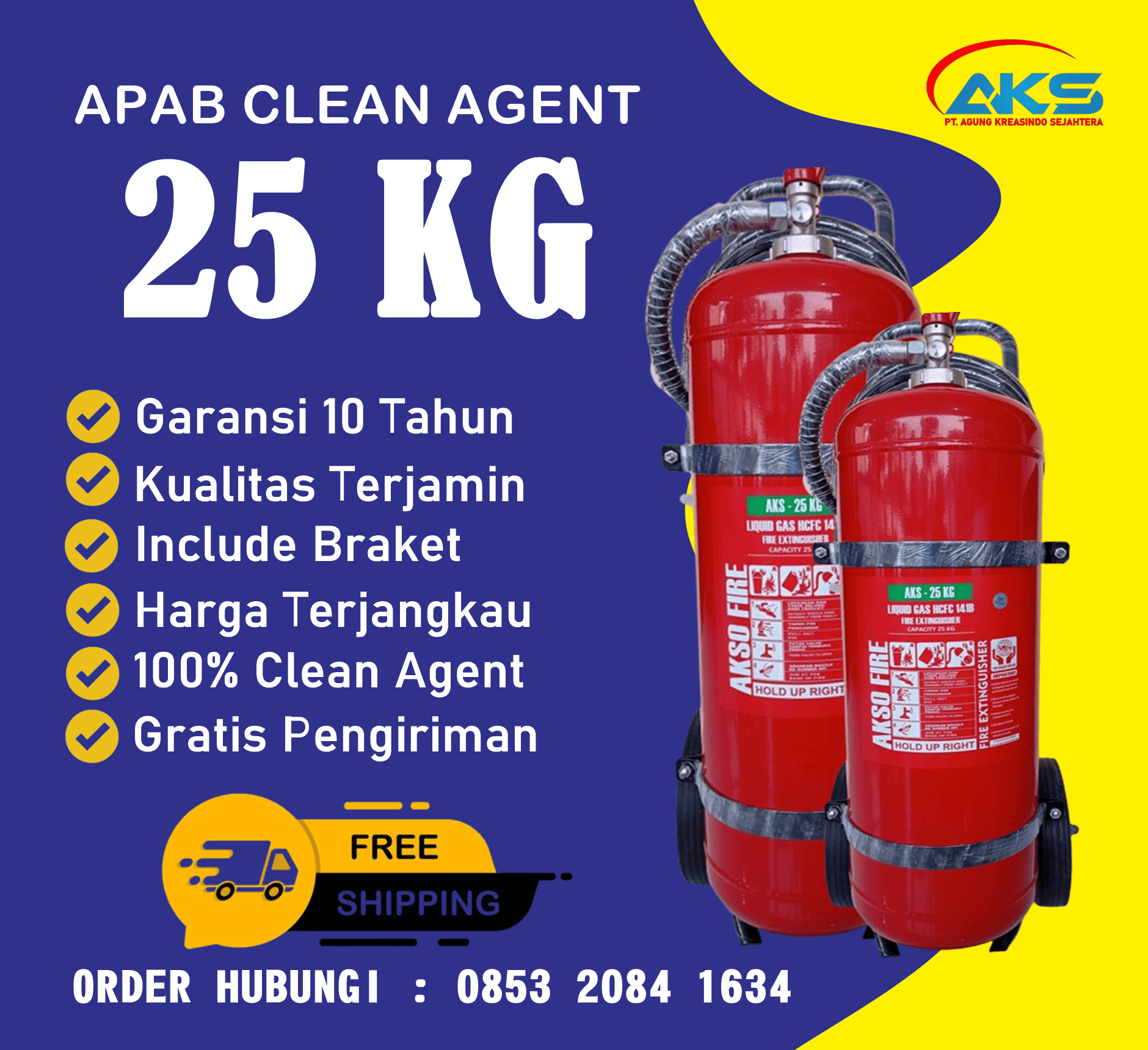 APAB Clean Agent 25 KG