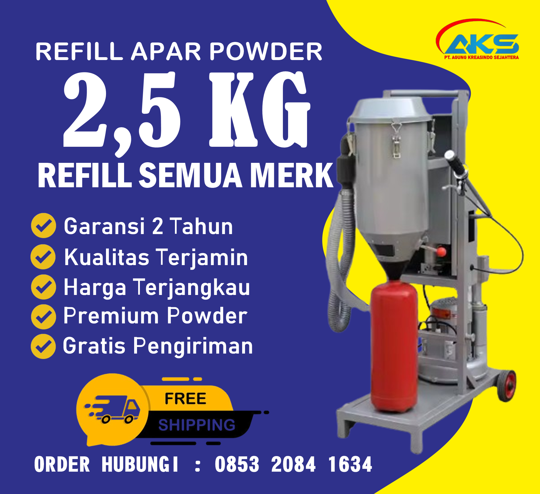 Refill Apar Powder 2,5 KG