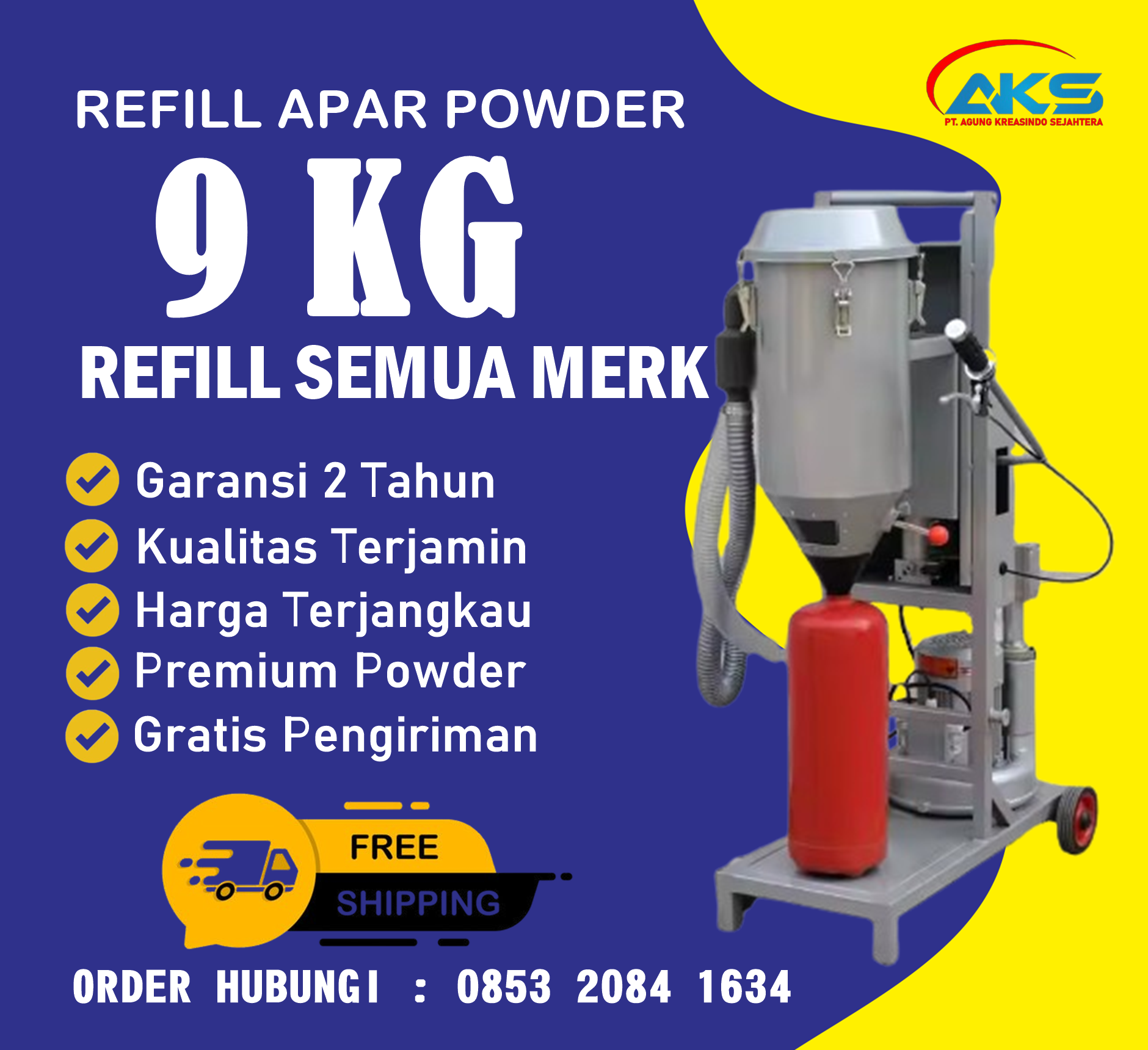 Refill APAR Powder 9 KG