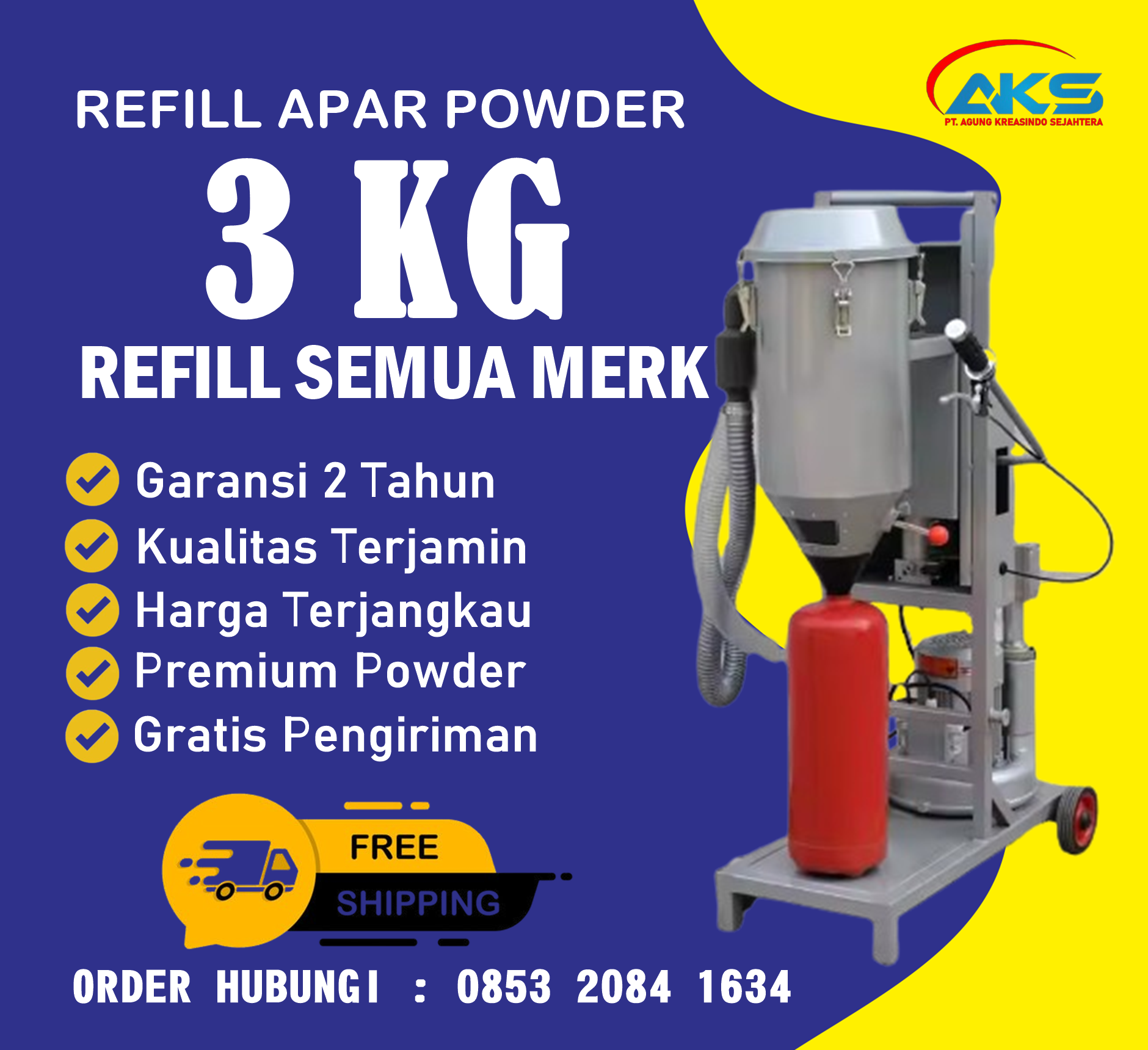 Refill Apar Powder 3 KG