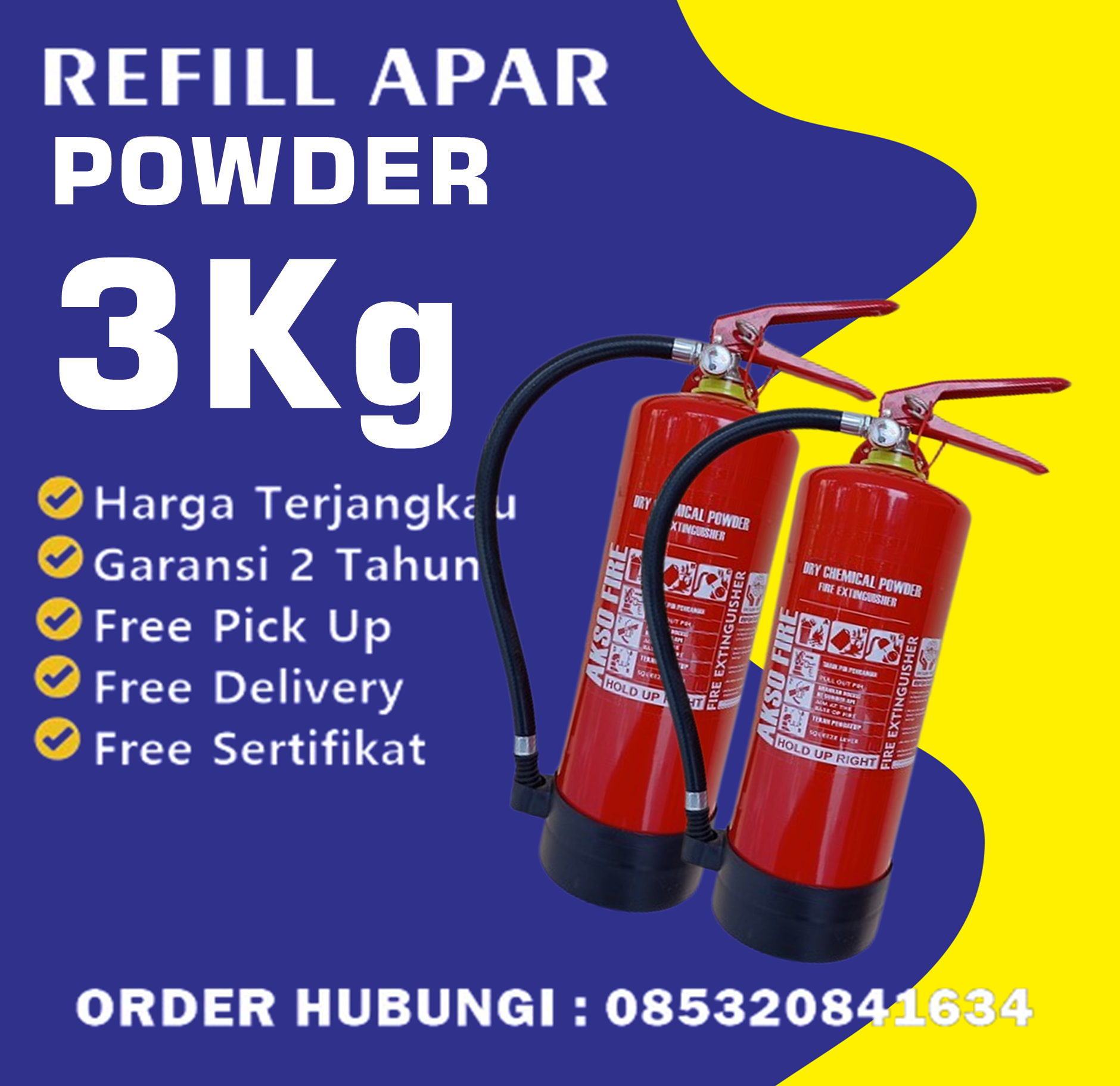 Refill APAR Powder 3 Kg