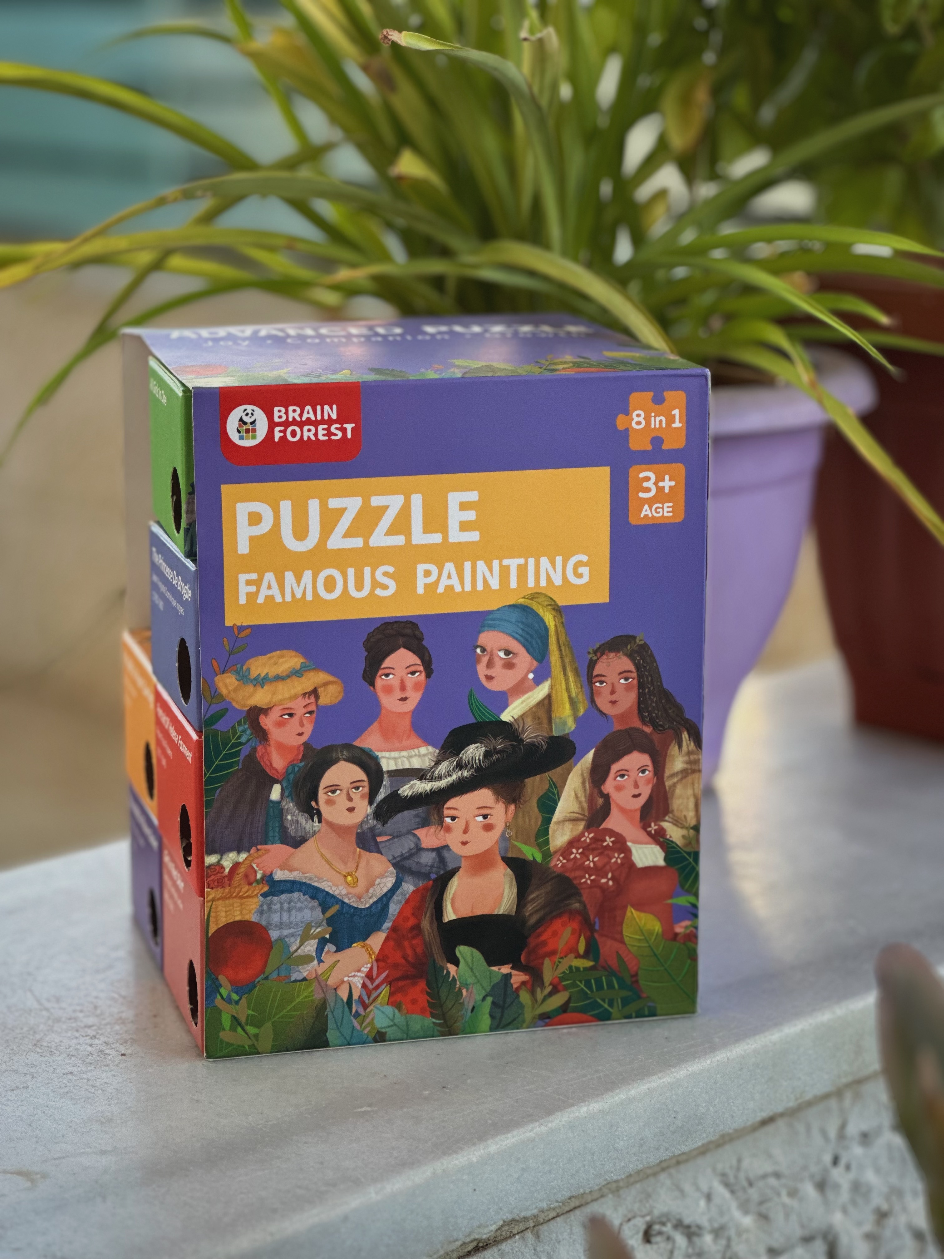 Puzzle Famous Painting for children Age 3+