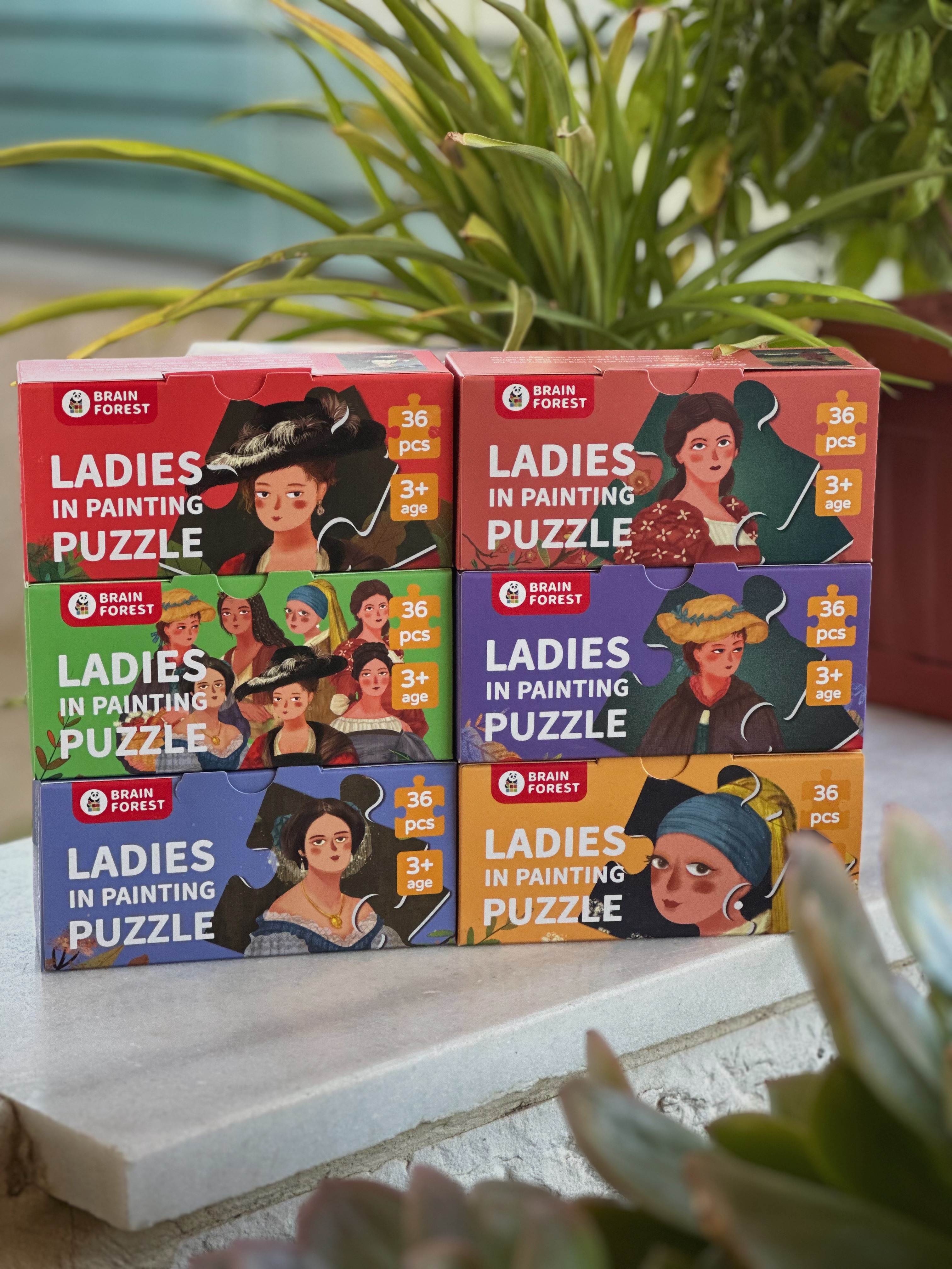 Puzzle Famous Painting for children Age 3+