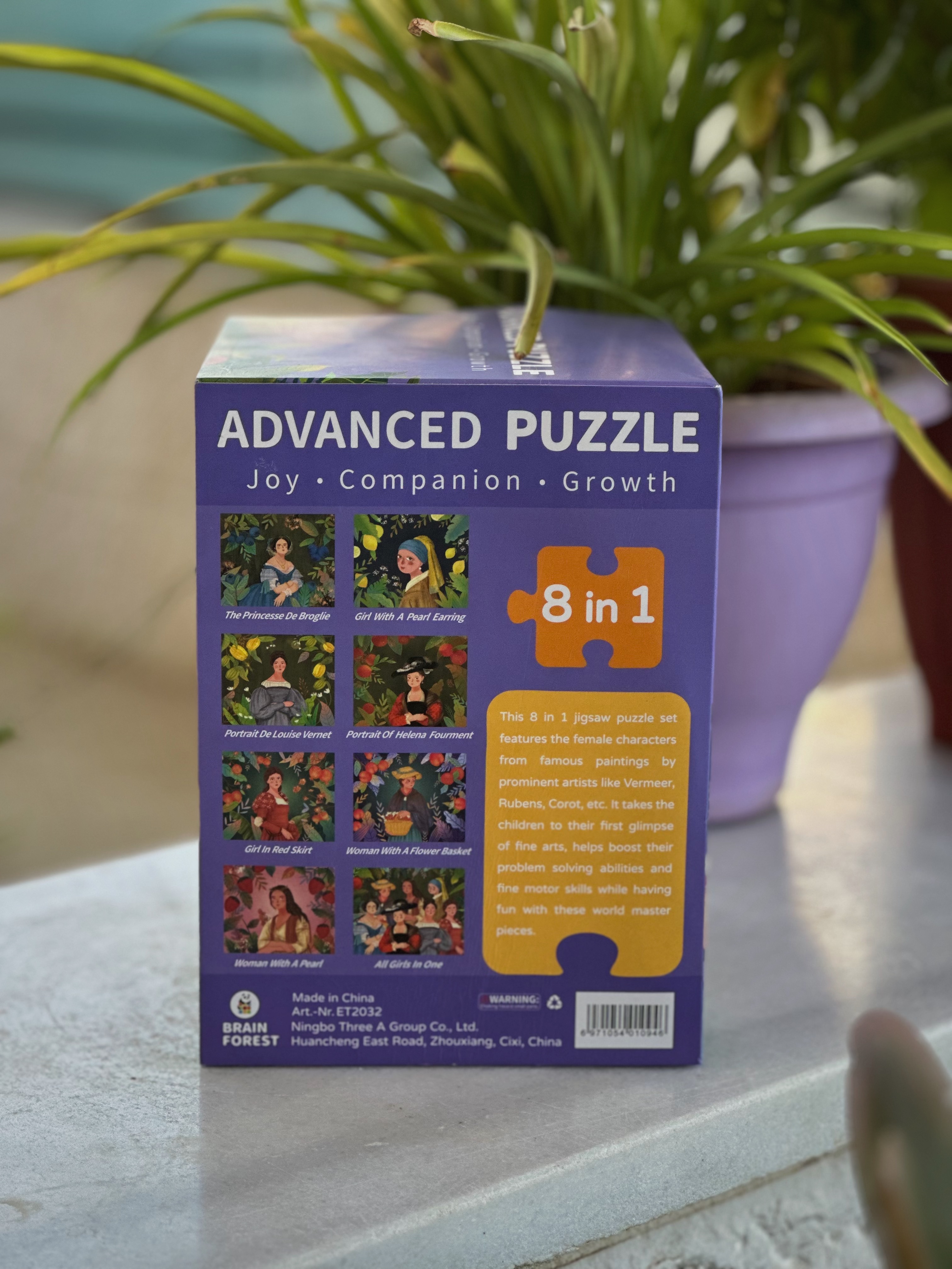 Puzzle Famous Painting for children Age 3+