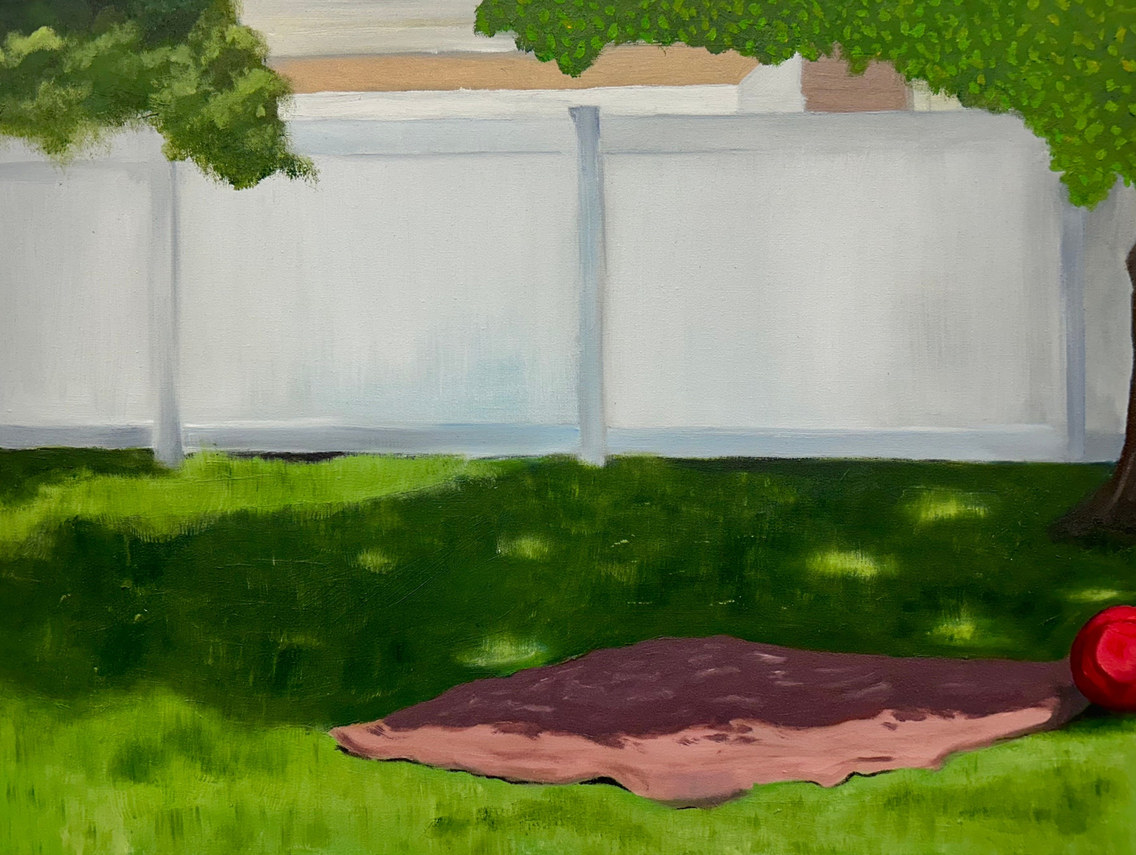 Print of "Under The Trees"