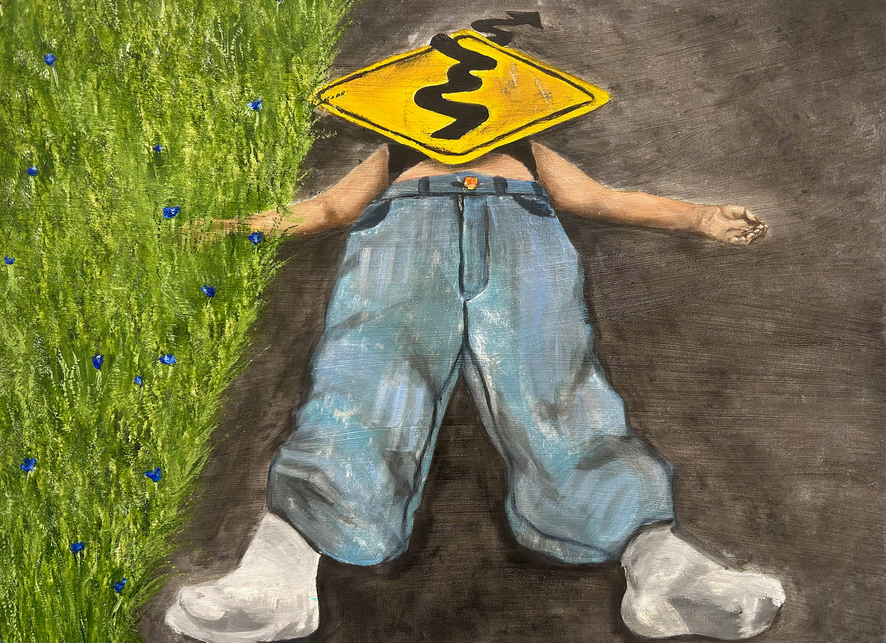 Print of "We've Been Down This Road Before"