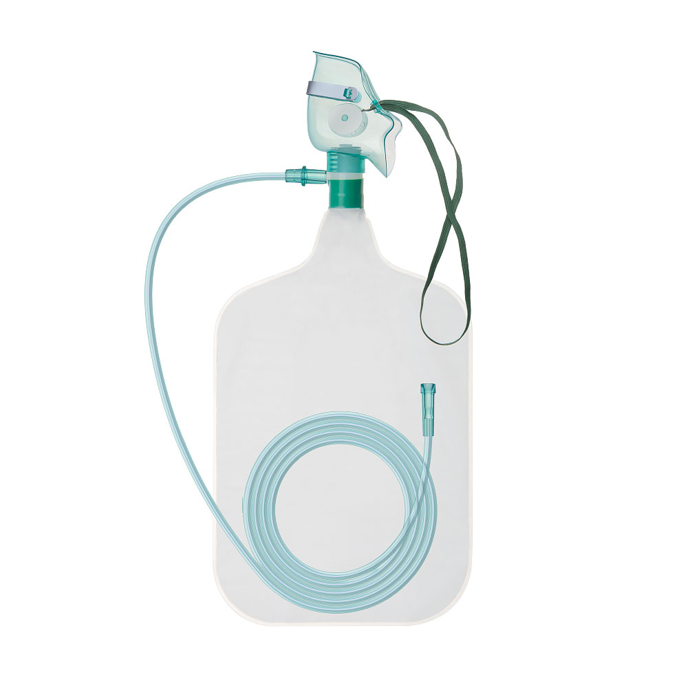 Oxygen Non re-breather Mask (high-flow system)