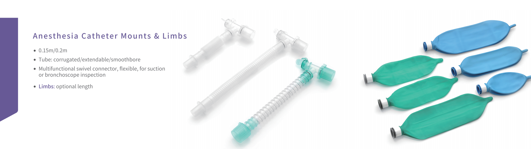 Anesthesia Catheter Mounts & Limbs