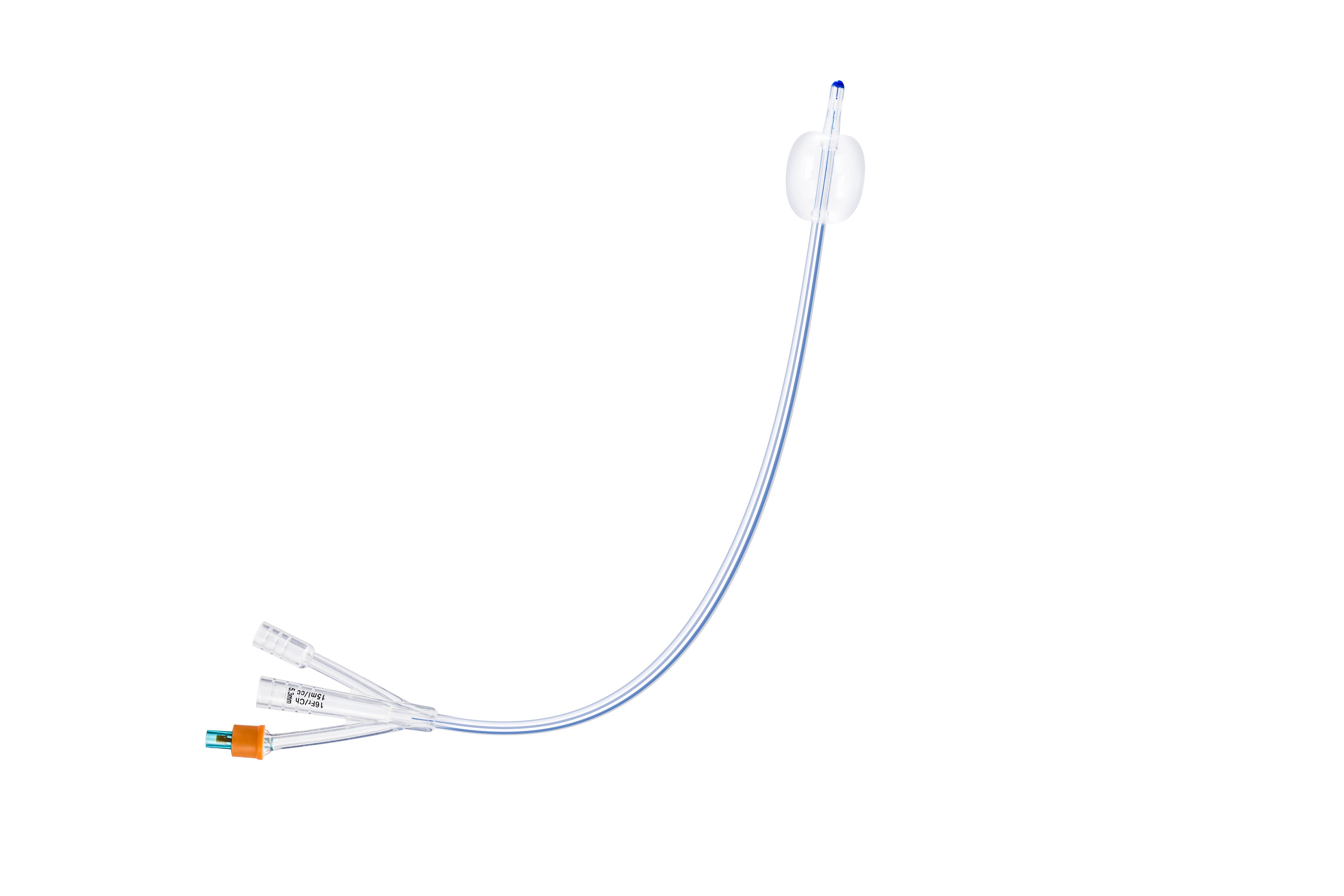 3-way Silicon Foley Catheter