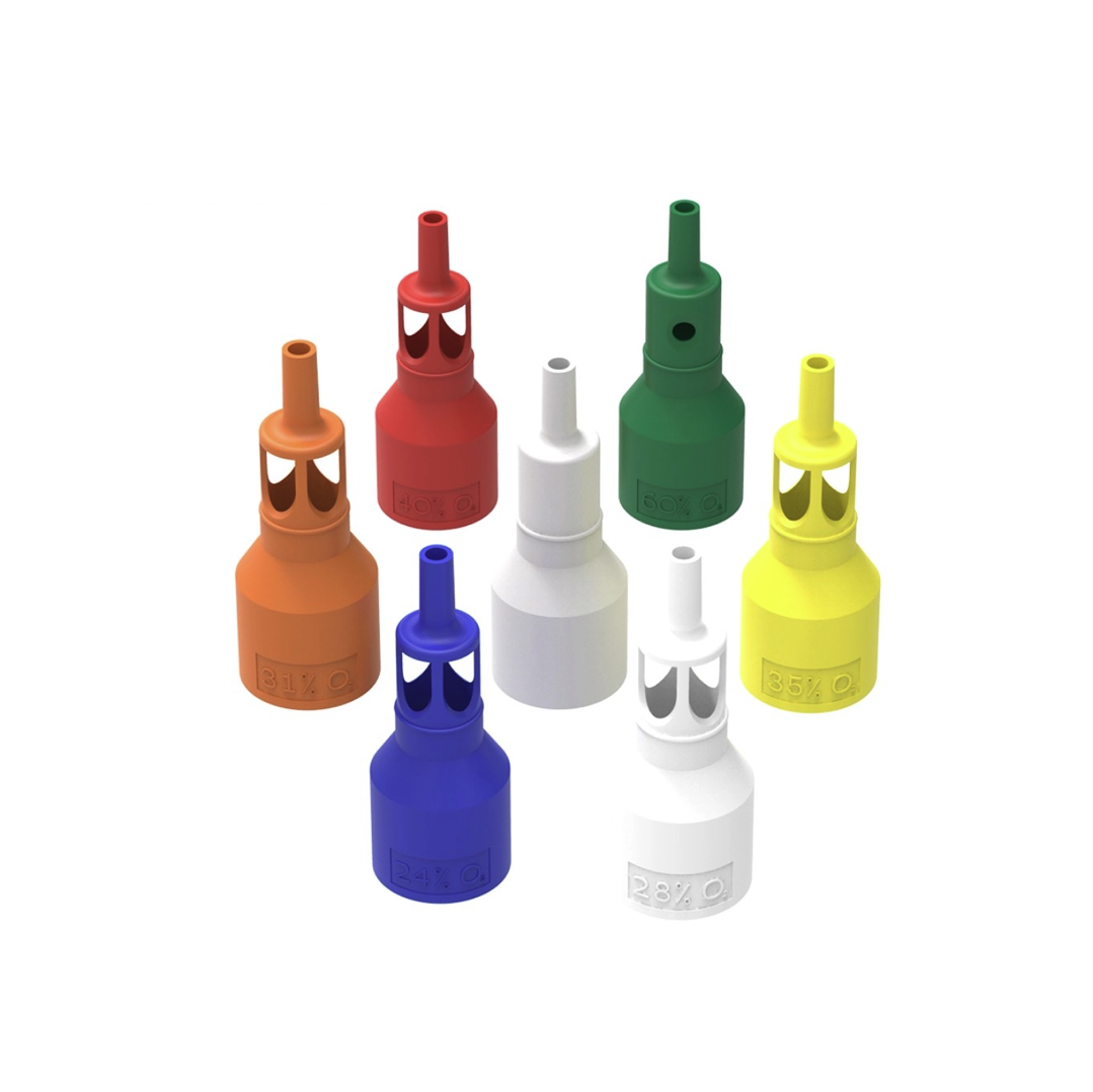 Multi-vent (Venturi System) Air Entrainment Mask