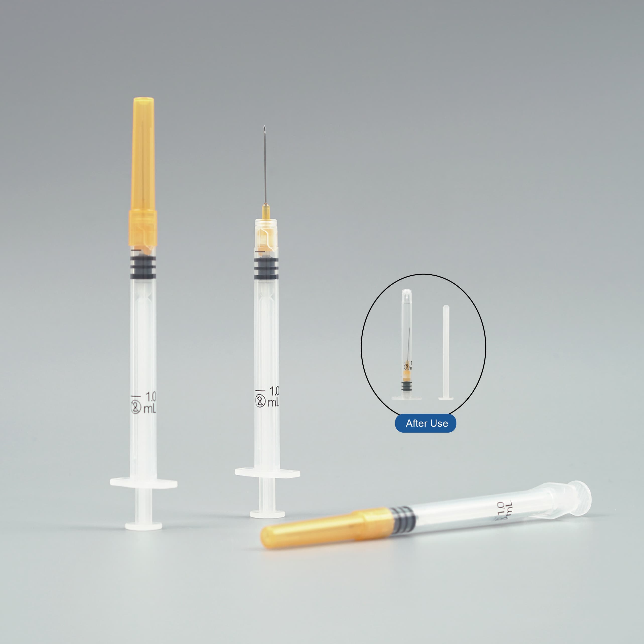 Safety Auto-Retractable Syringe