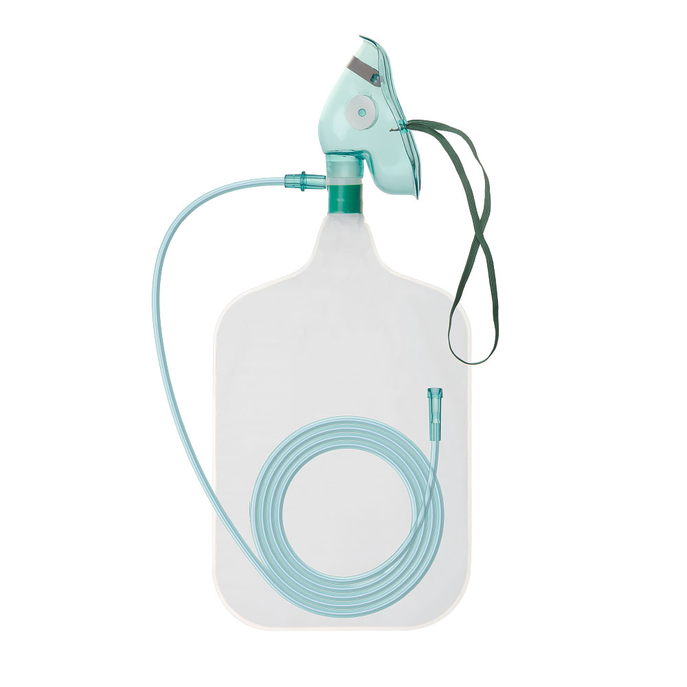 Oxygen Non re-breather Mask (high-flow system)