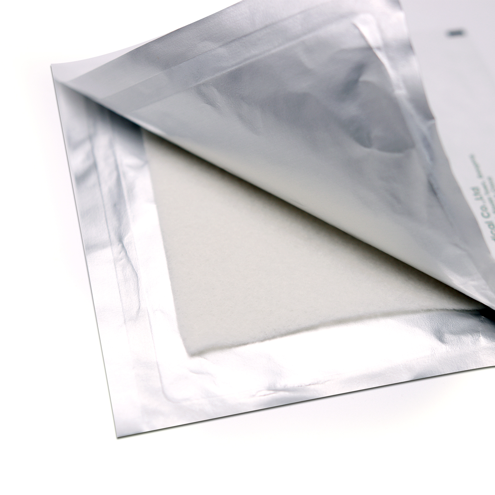 Silver Alginate Dressing White Color