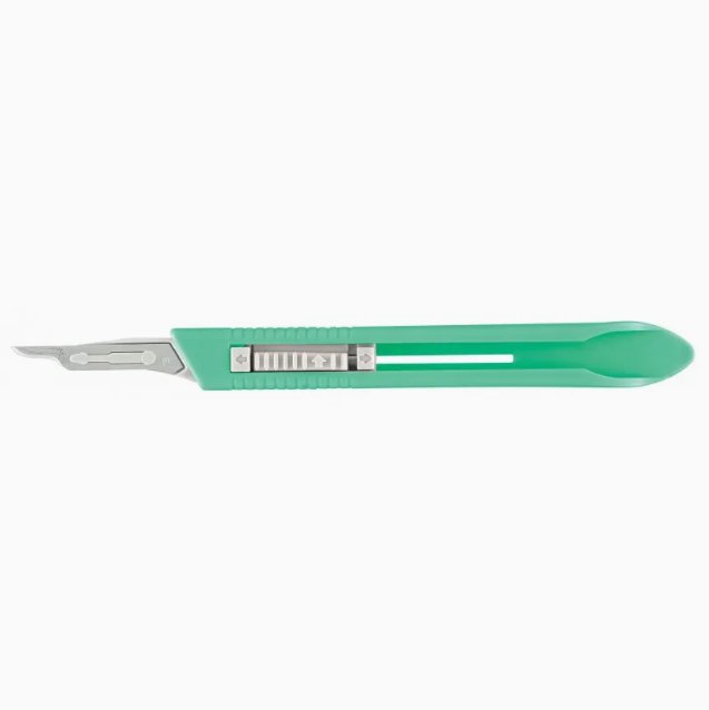 Disposable Scalpel with Plastic Handle