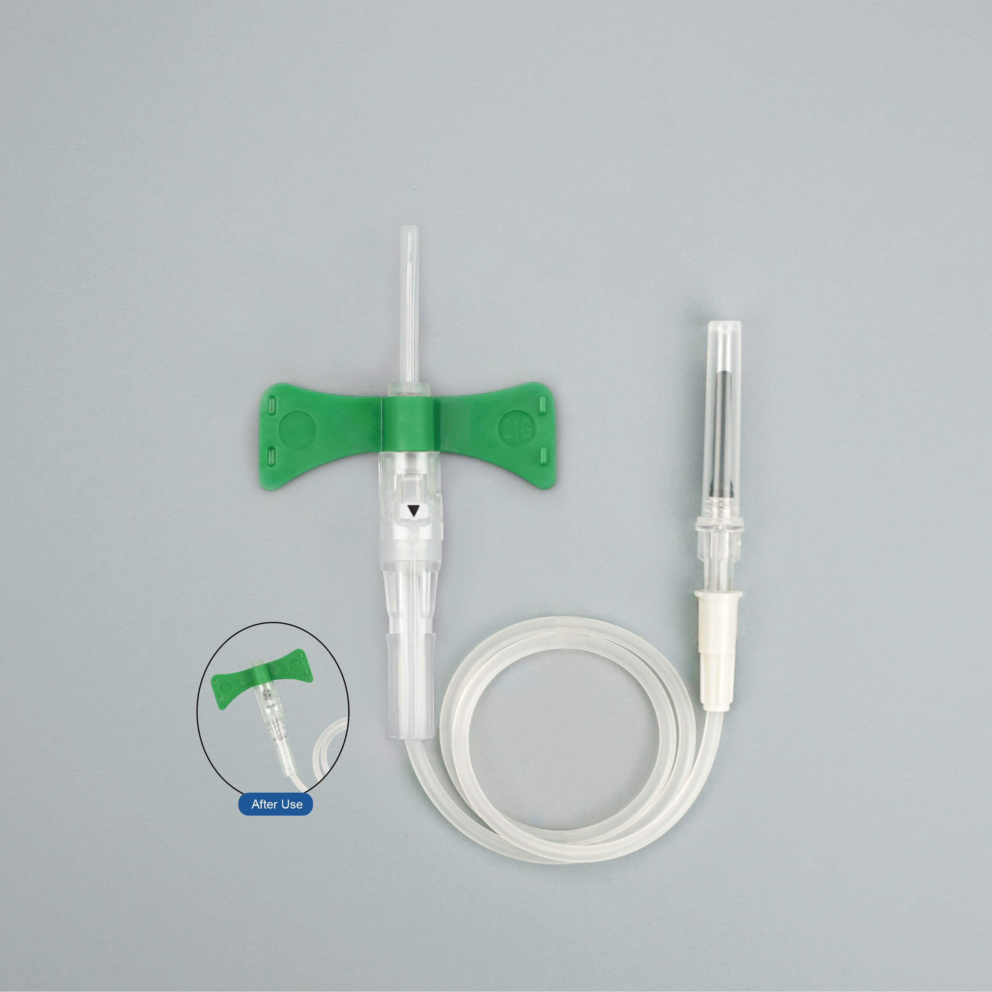 Spring Safety Blood Needle