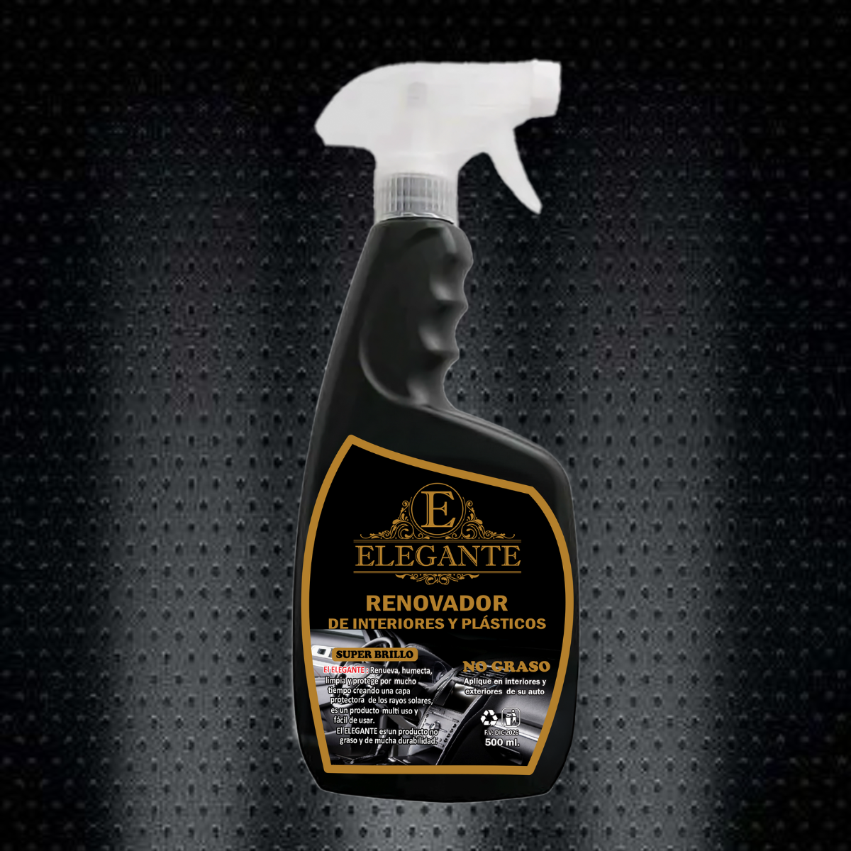 Renovador de interiores y plásticos