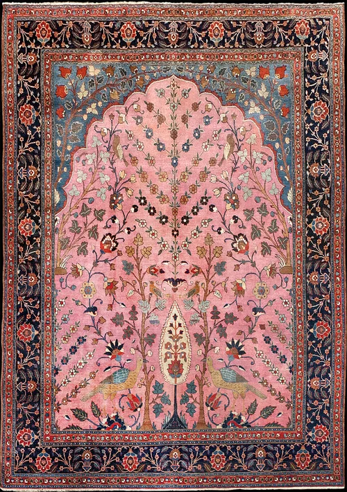 Persian Tree of Life Carpet