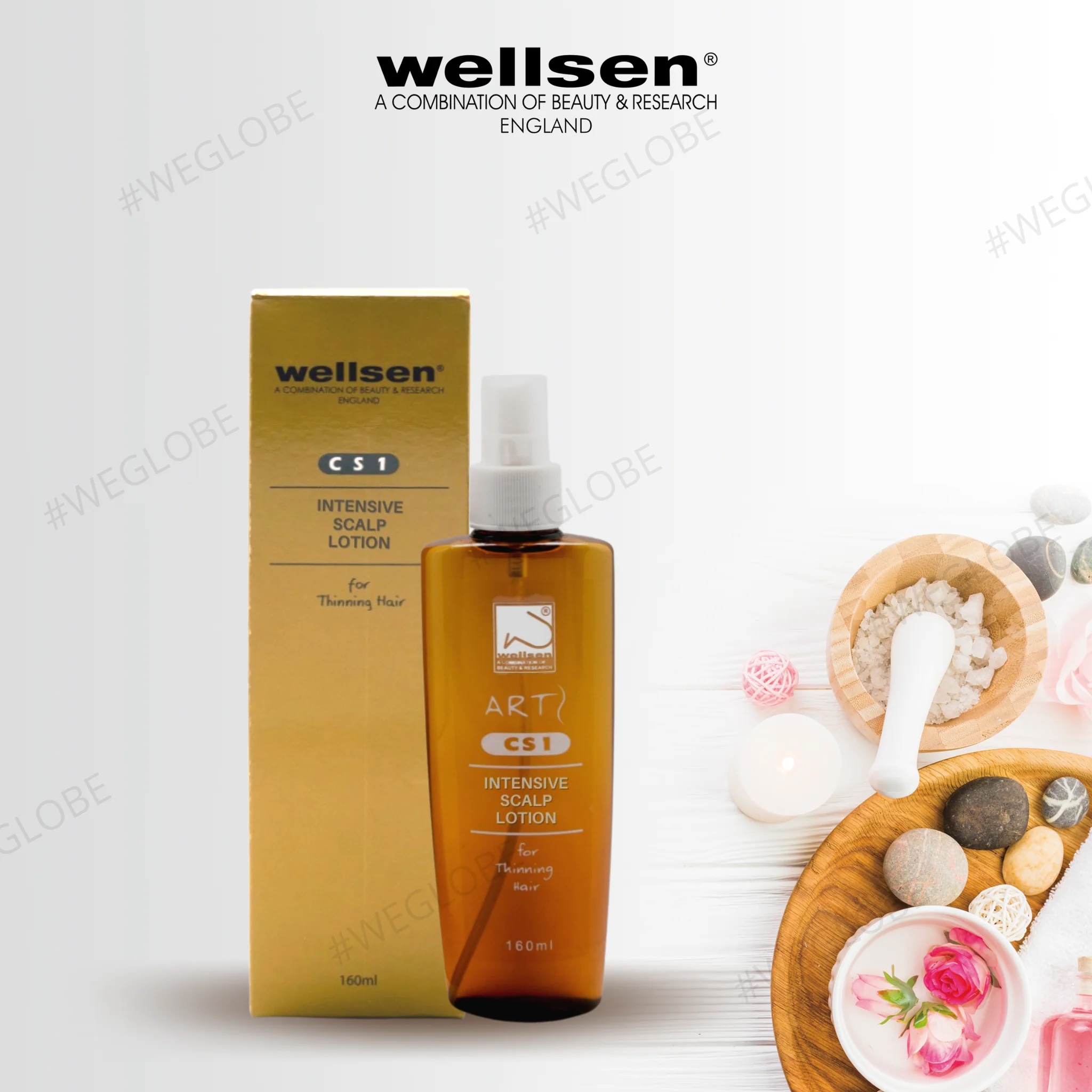 CS1 - 頭皮護理液(適用於稀疏髮質／160 毫升）