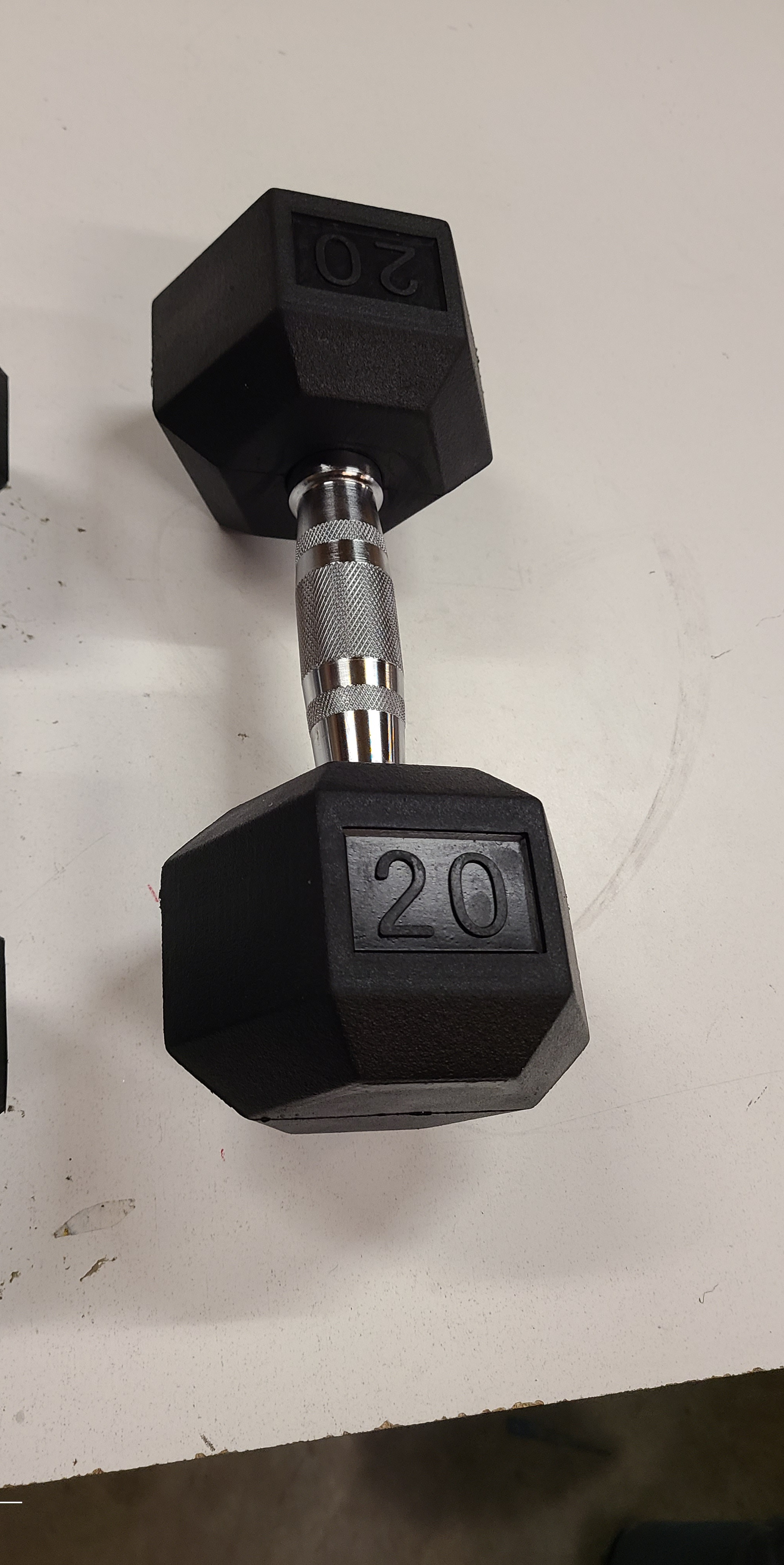Rubber Hex Premium Dumbbells