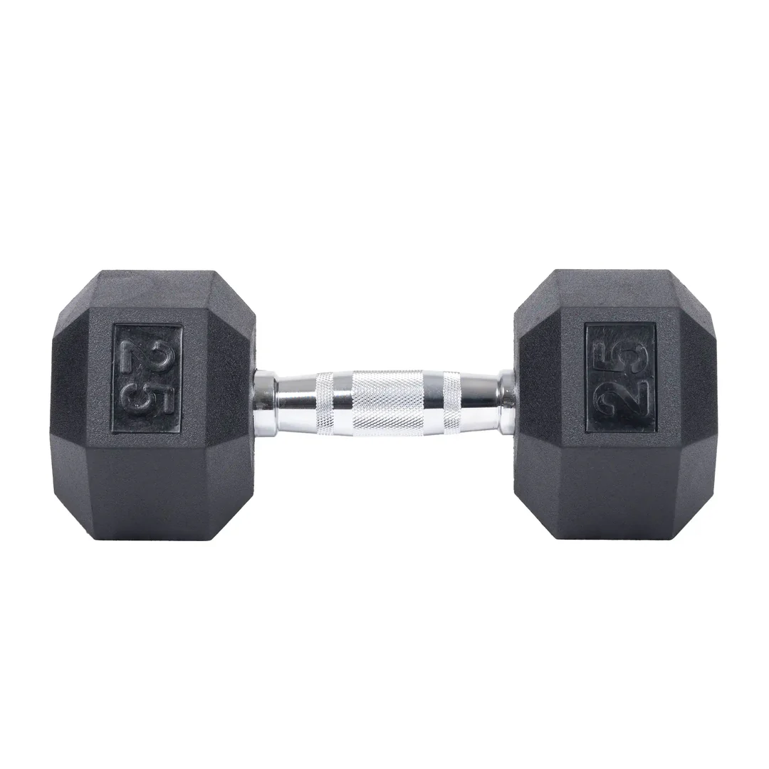 Rubber Hex Premium Dumbbells