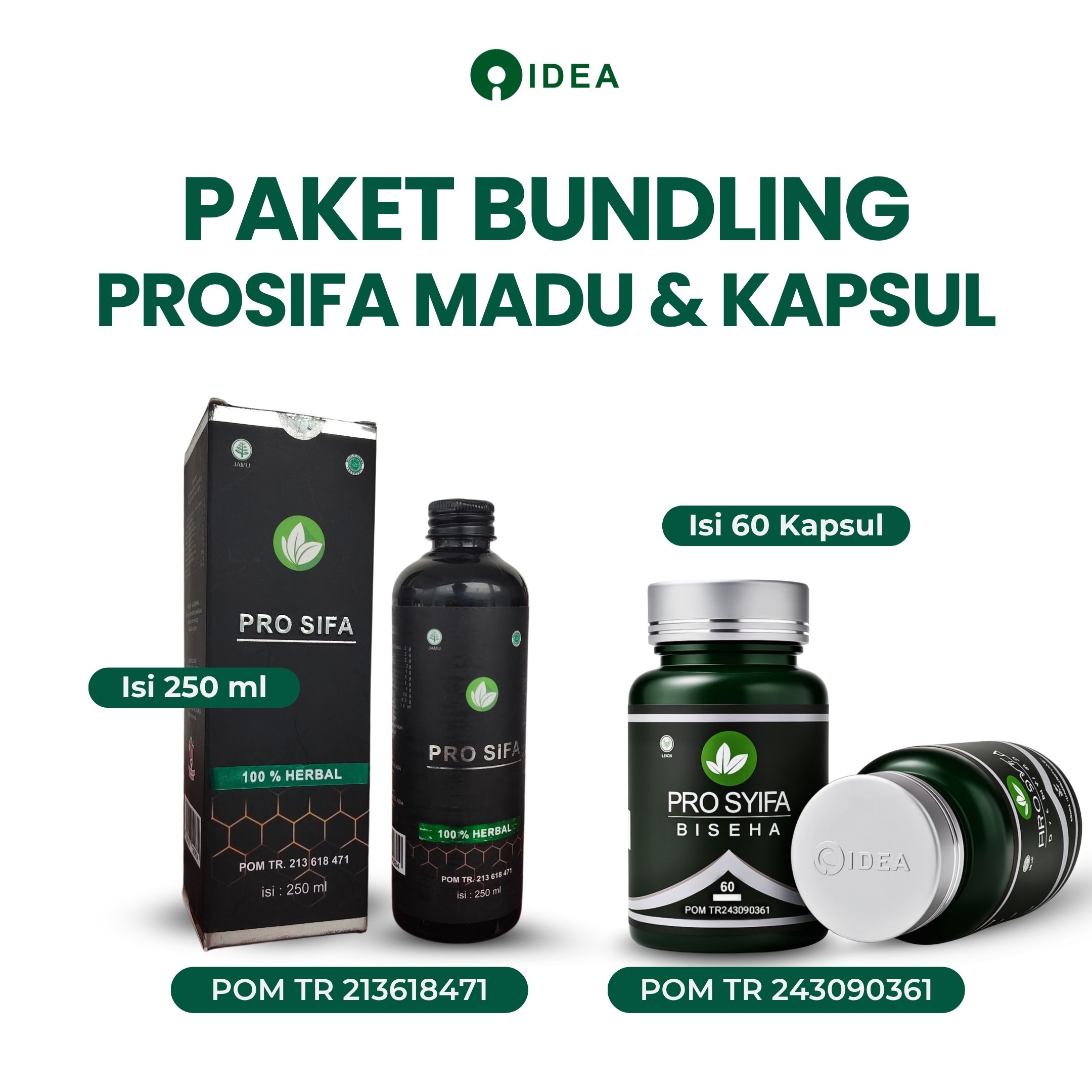 Paket Bundling Prosifa Madu & Kapsul