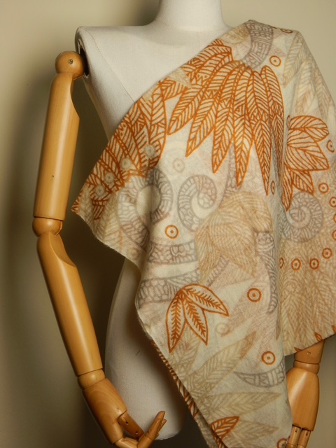 Garden - Cashmere Felted Shawl