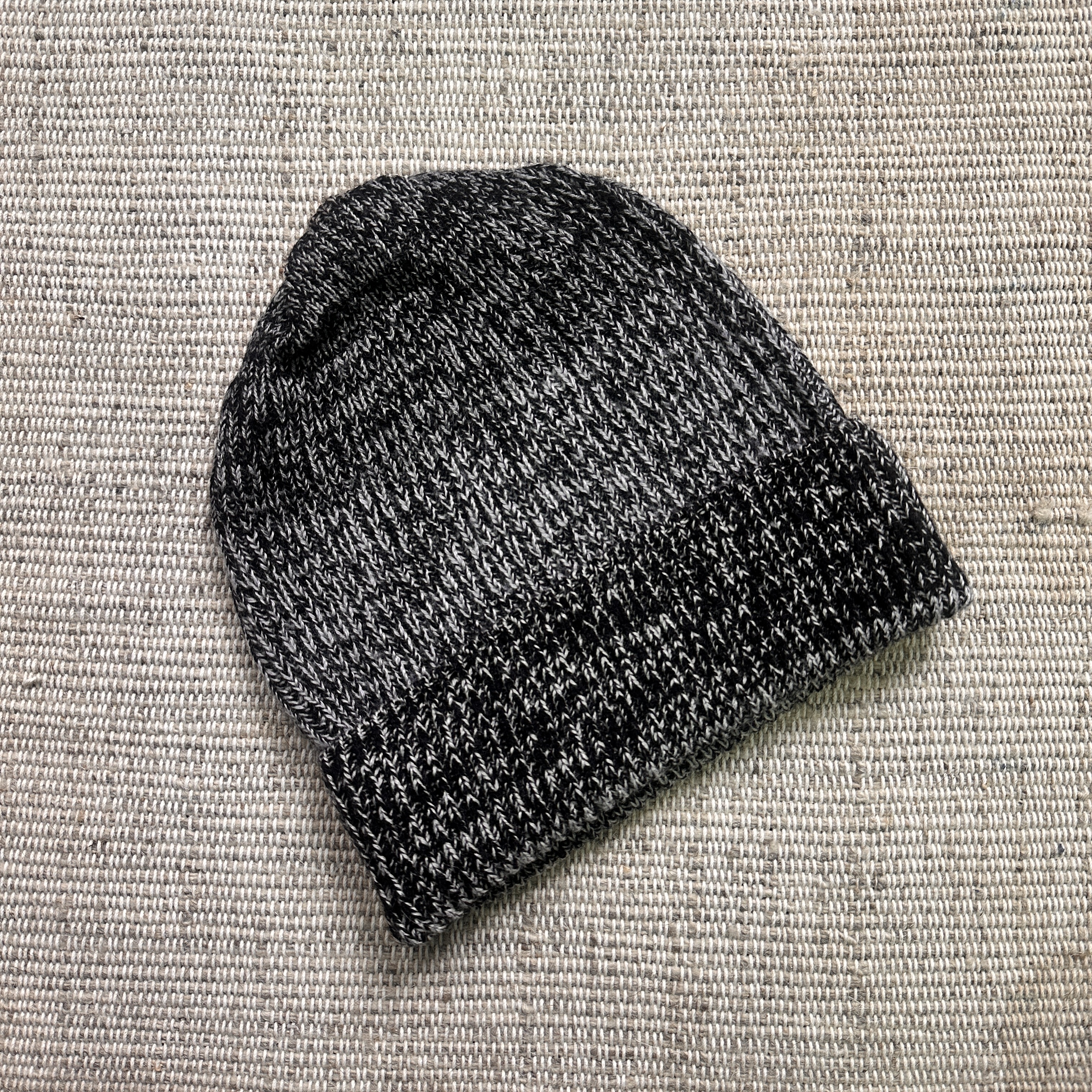 Unisex Fold Cuff Wool Beanie