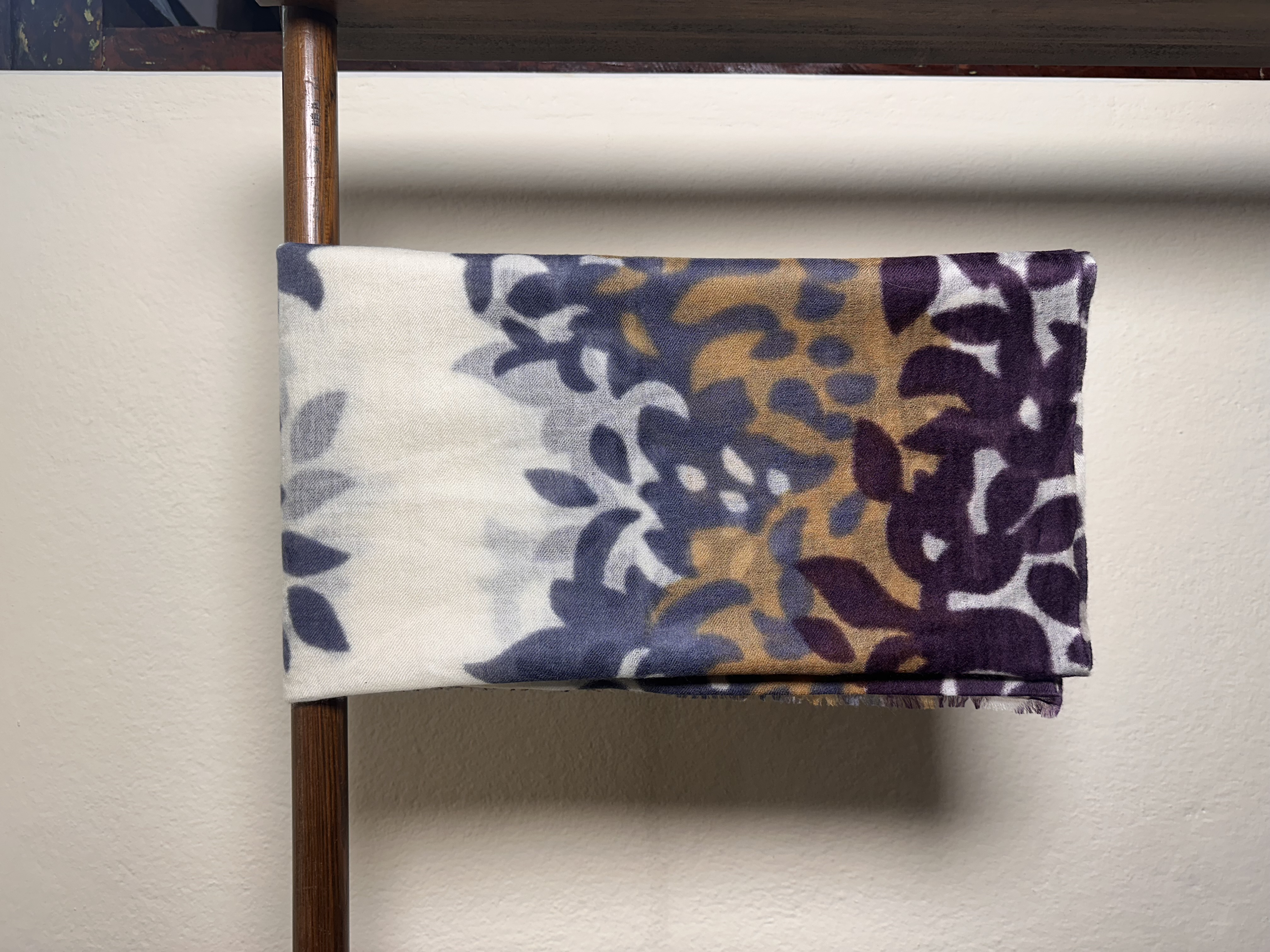 Abstract - Cashmere Felted Shawl