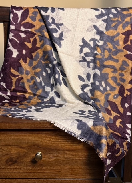 Abstract - Cashmere Felted Shawl