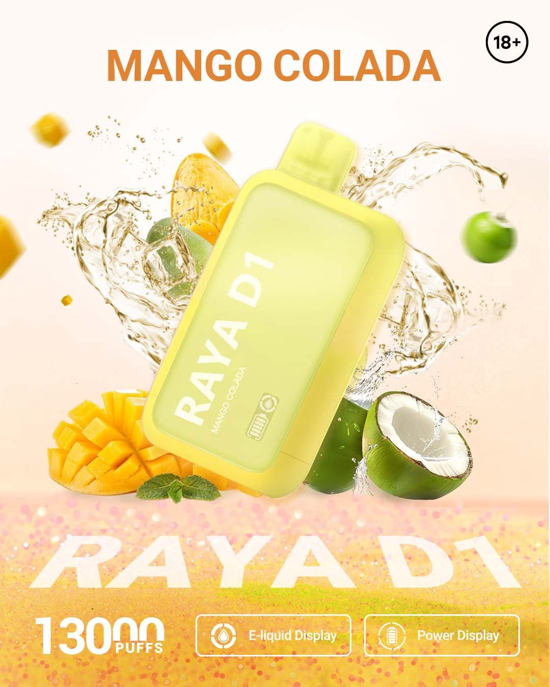 ELF BAR RAYA D1 – Mango Colado