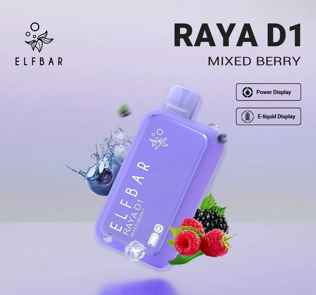 ELFBAR RAYA D1 Mixed Berry