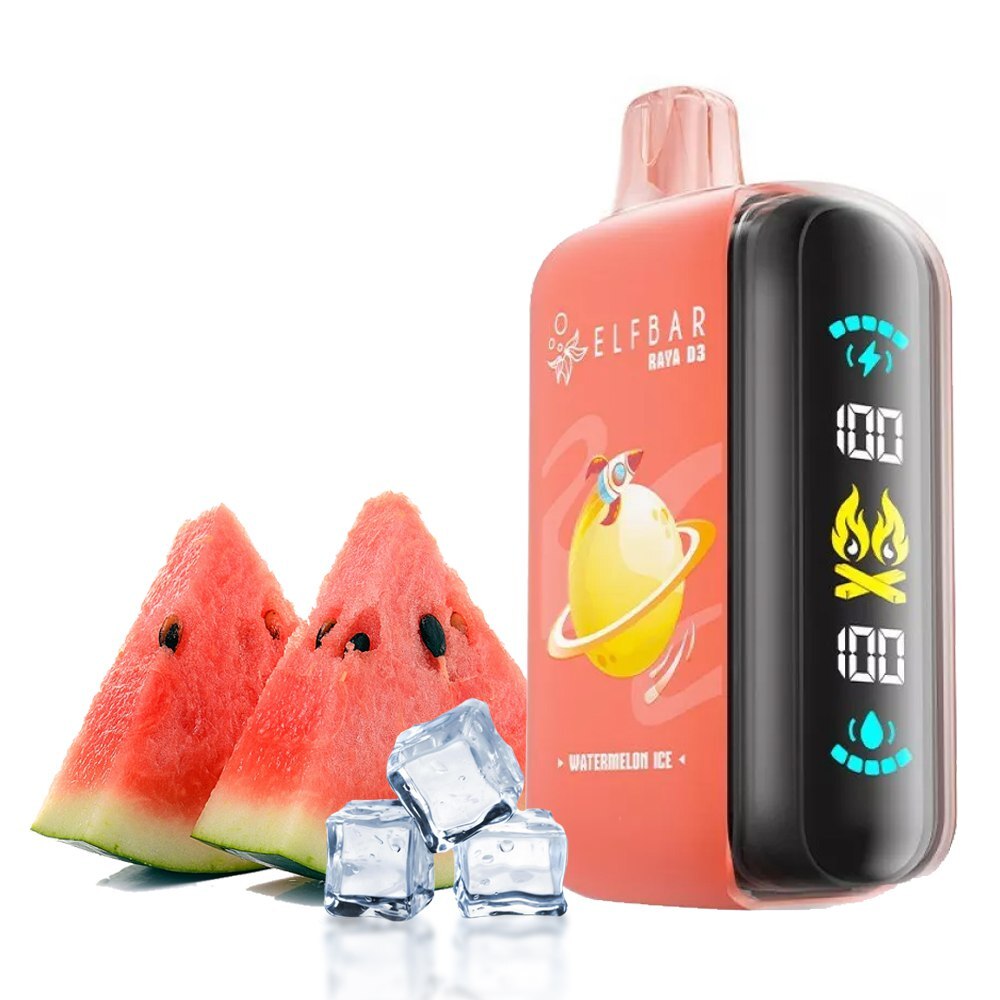ELF BAR RAYA D3 - Watermelon Ice