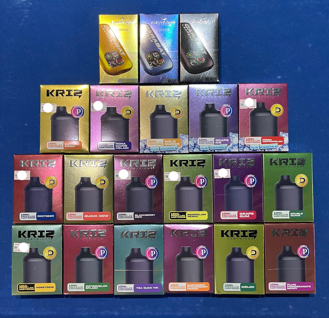 LEARBAR Carabat KRIZ Cartridge 15000 Puffs