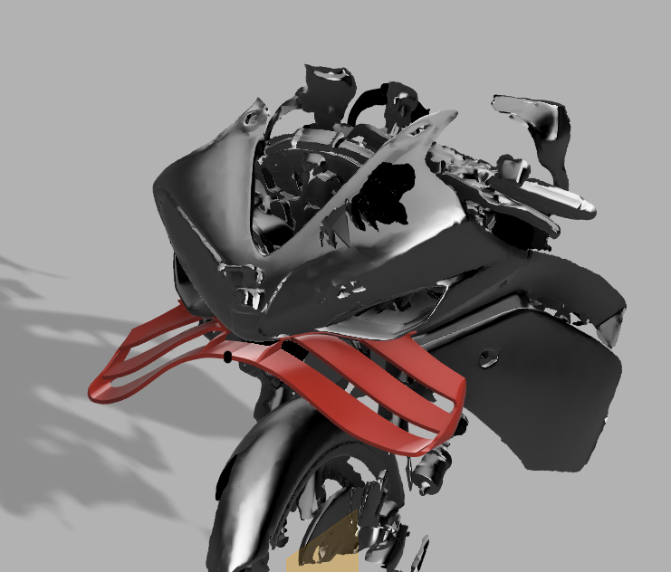 Winglet / Aileron Yamaha R1 2007-2008