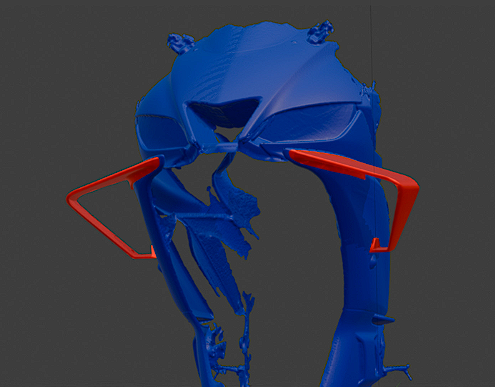 Winglet / Aileron Yamaha R3 2019-2024